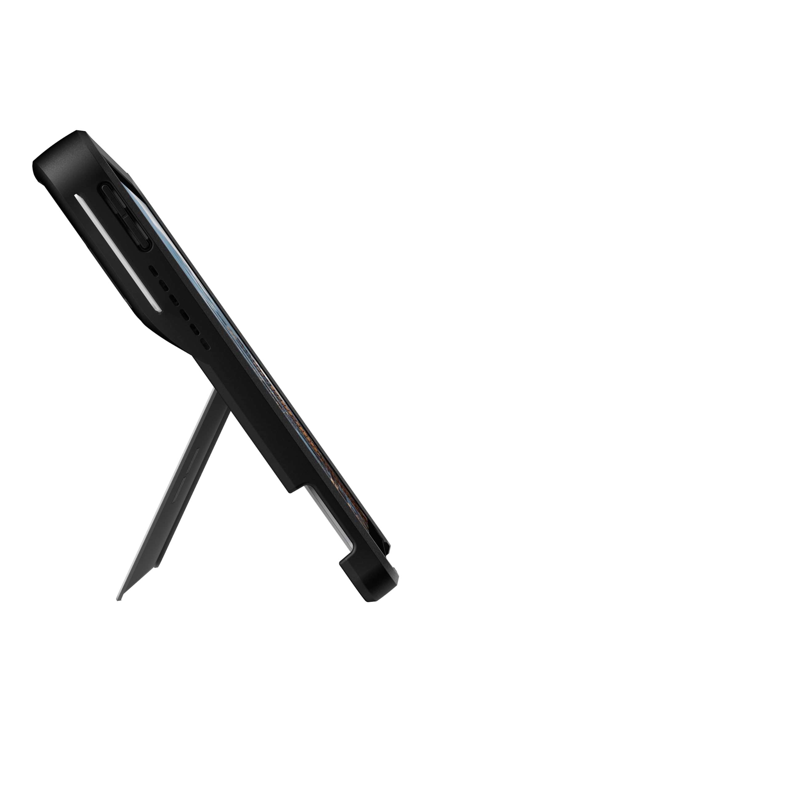 UAG Designed for Microsoft Surface Pro 8 Case Scout Black, Integrated Smart Card Reader CAC TAA Compliant DOD Military w/Pen Holder & Hand Strap Rugged Protective Cover by URBAN ARMOR GEAR - Image 6