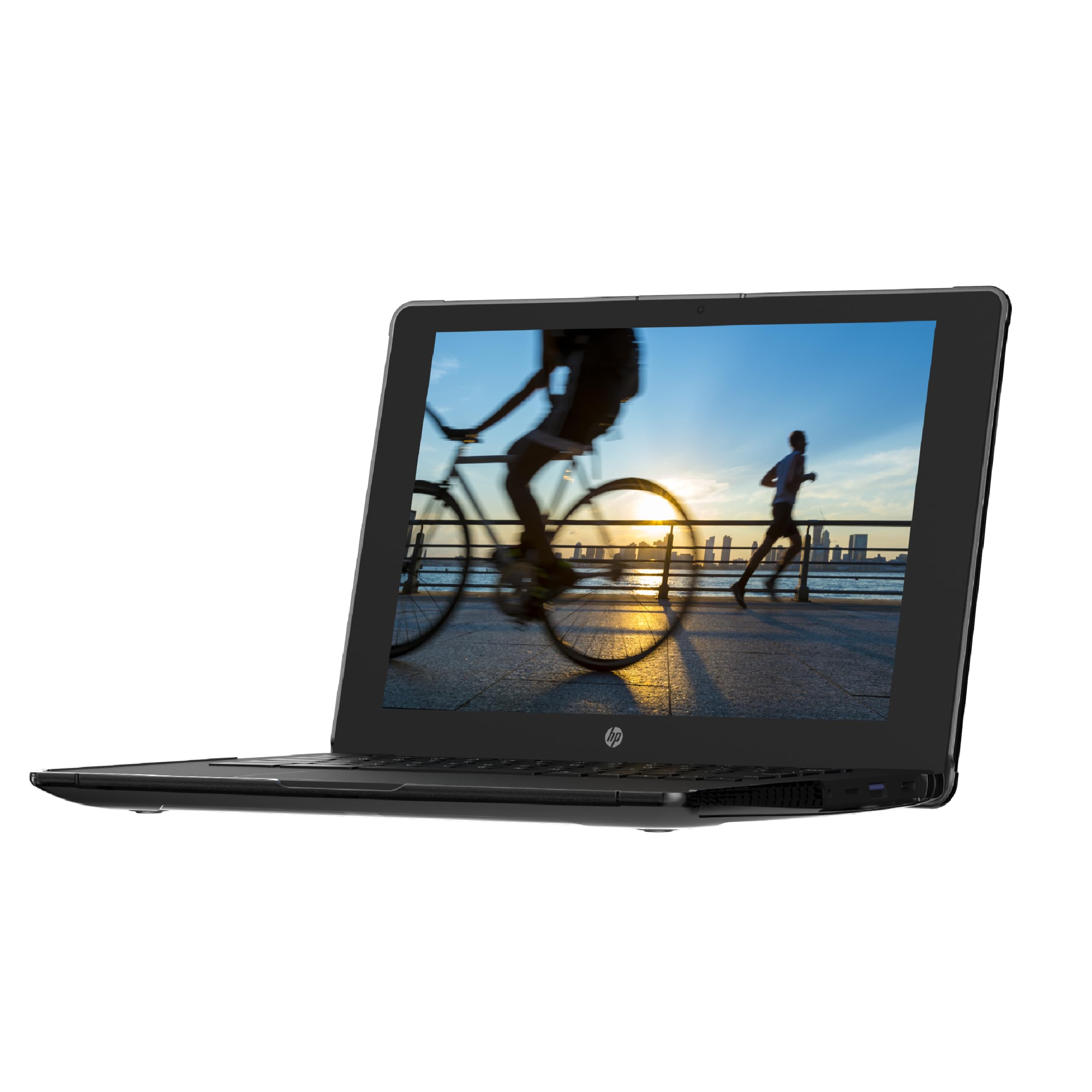 Urban Armor Gear Plyo Protective Case for HP Chromebook 14A Case - [US Military Standard Drop-Proof, Dual Lock Closure, Free Access to All Buttons/Ports] - Ice - Image 3