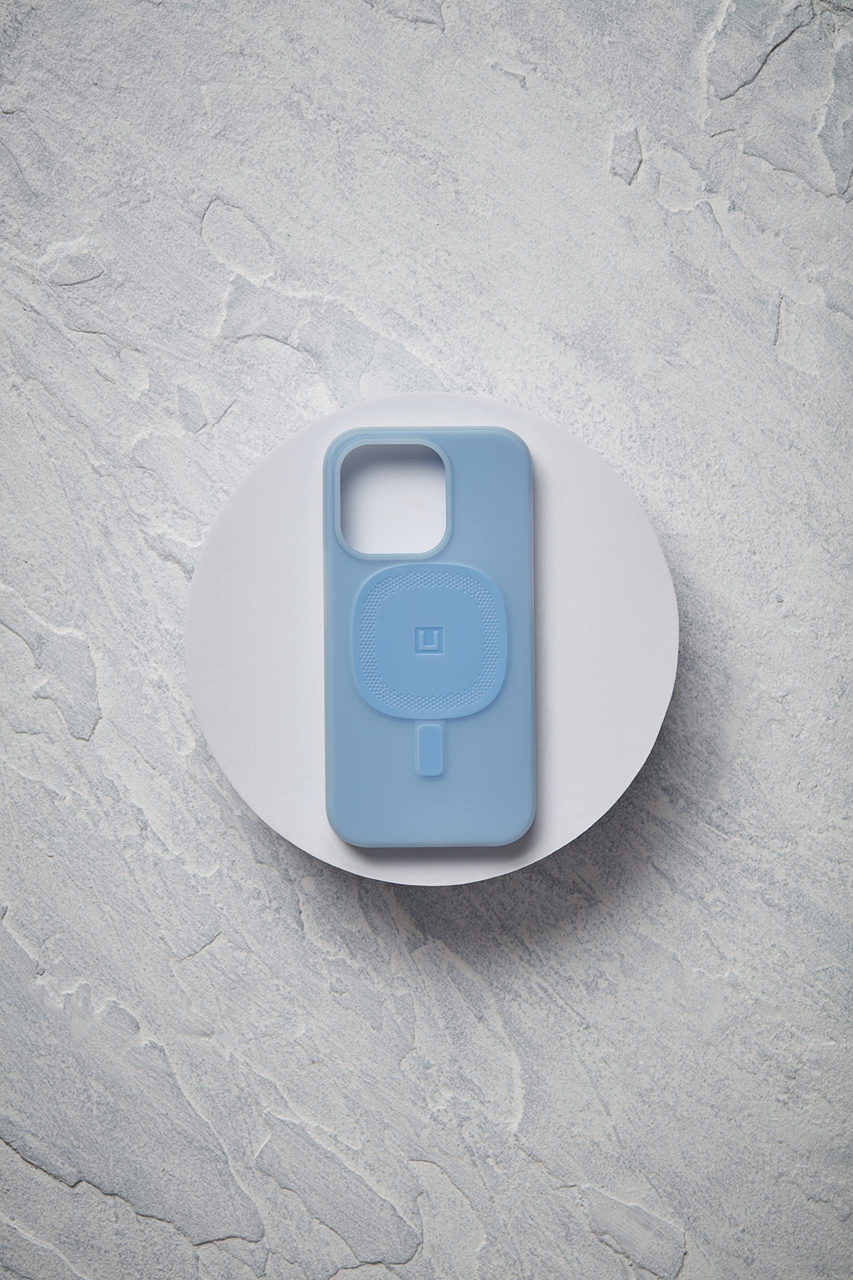 URBAN ARMOR GEAR [U] by UAG Designed for iPhone 14 Pro Case Blue Cerulean 6.1" Lucent 2.0 Built-in Magnet Compatible with MagSafe Charging Slim Lightweight Opaque Protective Cover - Image 5