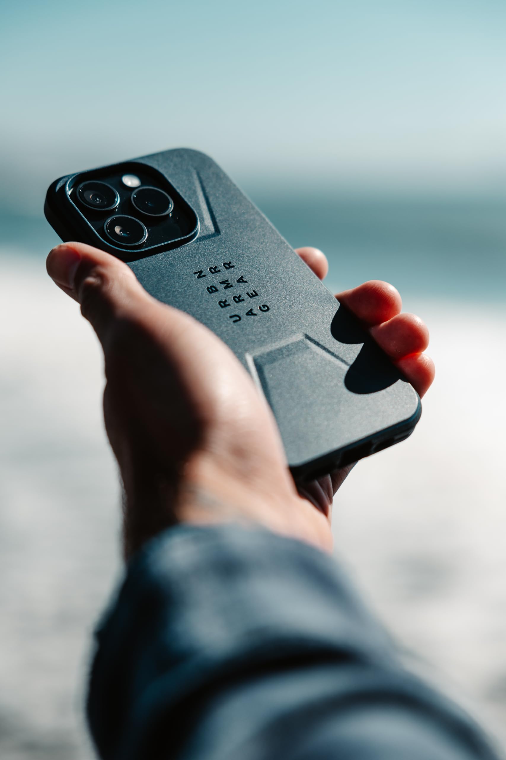 URBAN ARMOR GEAR UAG Case [Updated Version] Compatible with iPhone 15 Pro Case 6.1" Civilian Black Built-in Magnet Compatible with MagSafe Charging Rugged Mil-Grade Dropproof Protective Cover - Image 6