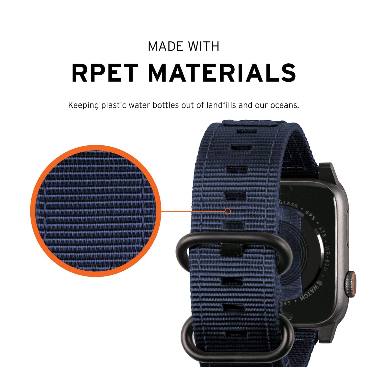 URBAN ARMOR GEAR UAG Compatible with Apple Watch Band iWatch Series Ultra 3/Ultra 2/Ultra/4-11/SE3/SE2/SE Metropolis Watch Strap - Image 5