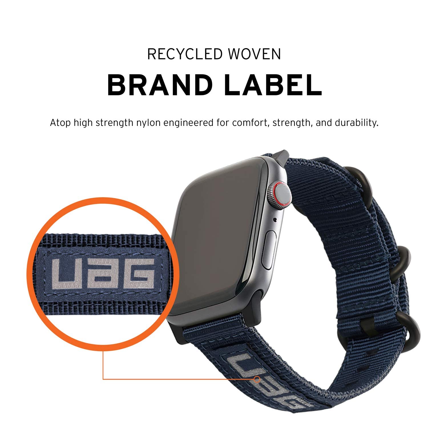 URBAN ARMOR GEAR UAG Compatible with Apple Watch Band iWatch Series Ultra 3/Ultra 2/Ultra/4-11/SE3/SE2/SE Metropolis Watch Strap - Image 7
