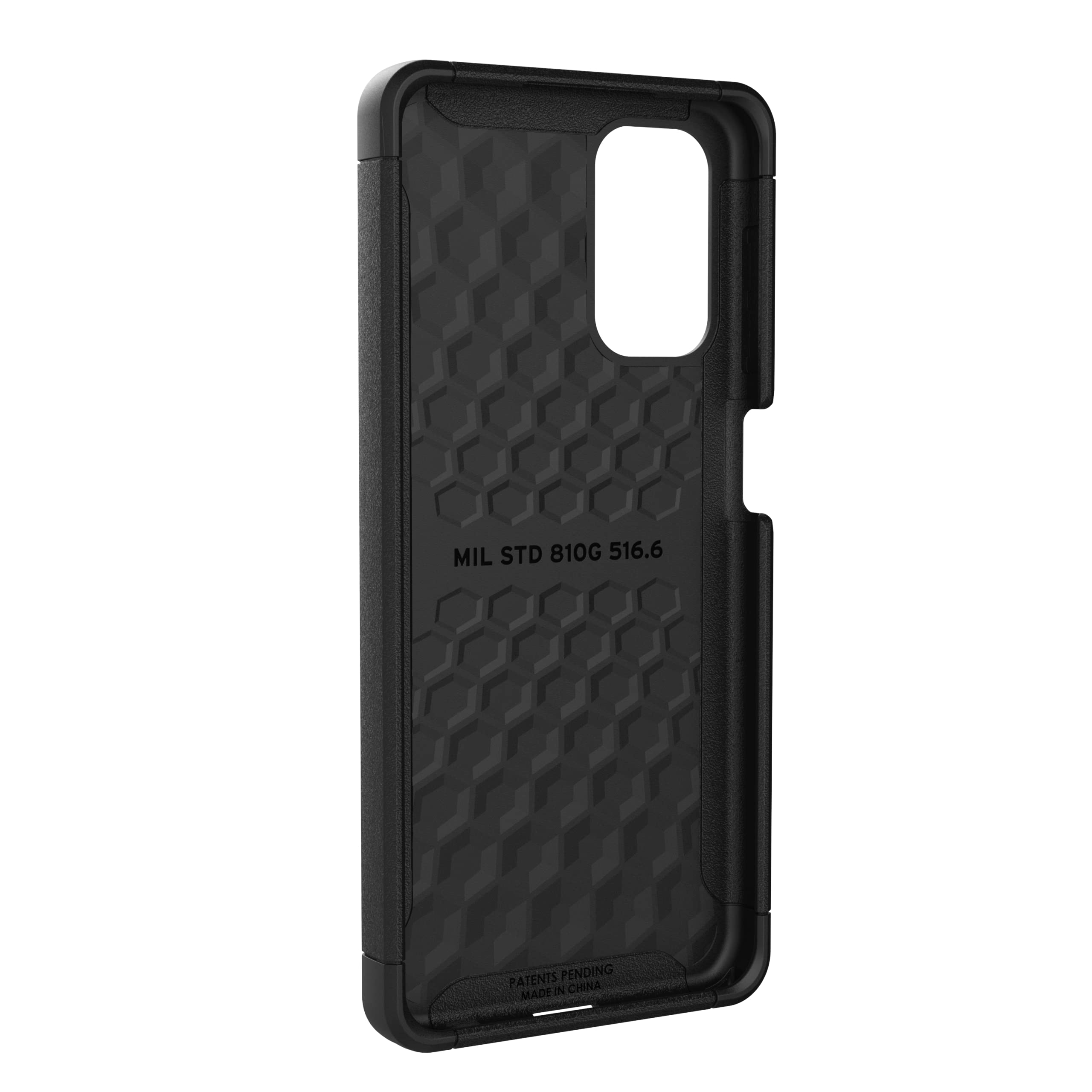 URBAN ARMOR GEAR UAG Designed for Galaxy A13 4G (SM-A135F) Case [6.6-inch Screen] Scout Rugged Sleek Shockproof Lightweight Antimicrobial Military Drop Tested Protective Cover, Black - Image 5