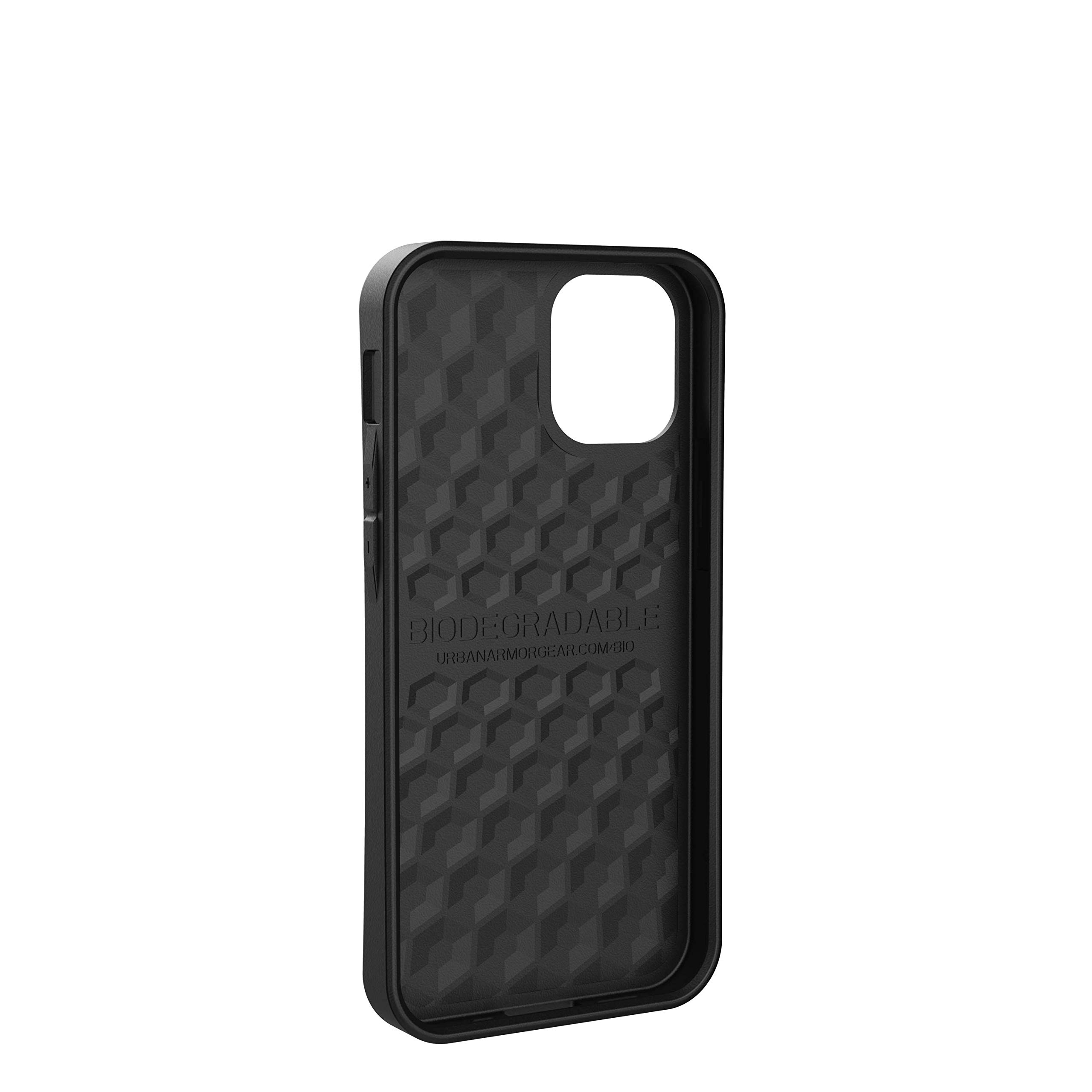 URBAN ARMOR GEAR UAG Designed for iPhone 12 Mini Case [5.4-inch Screen] 100% Mindful Eco-Friendly Ultra Slim Outback Protective Cover, Black - Image 9