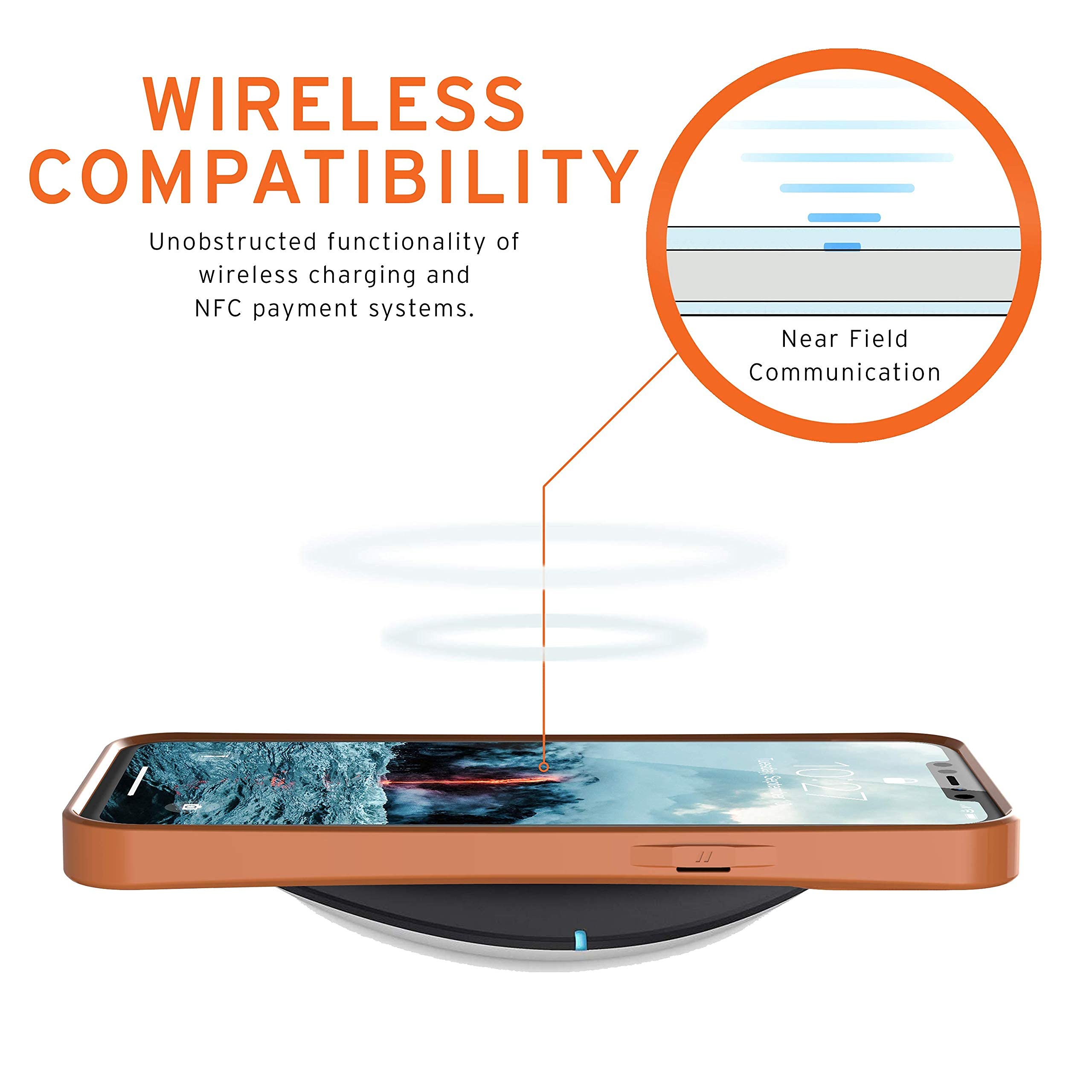 URBAN ARMOR GEAR UAG Designed for iPhone 12 Pro Max Case [6.7-inch Screen] Eco-Friendly Rugged Ultra Slim Outback Protective Cover, Orange - Image 4