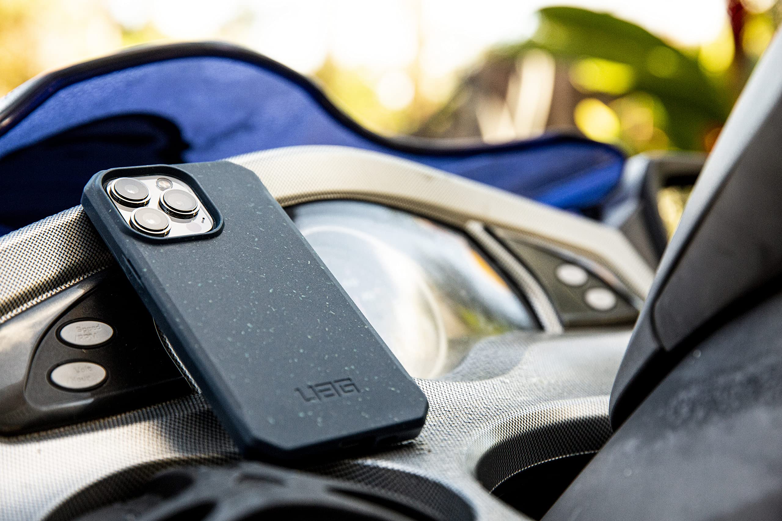 URBAN ARMOR GEAR UAG Designed for iPhone 13 Pro Max Case Black 100% Mindful Eco-Friendly Rugged Ultra Slim Outback Protective Cover, [6.7 inch Screen] - Image 5