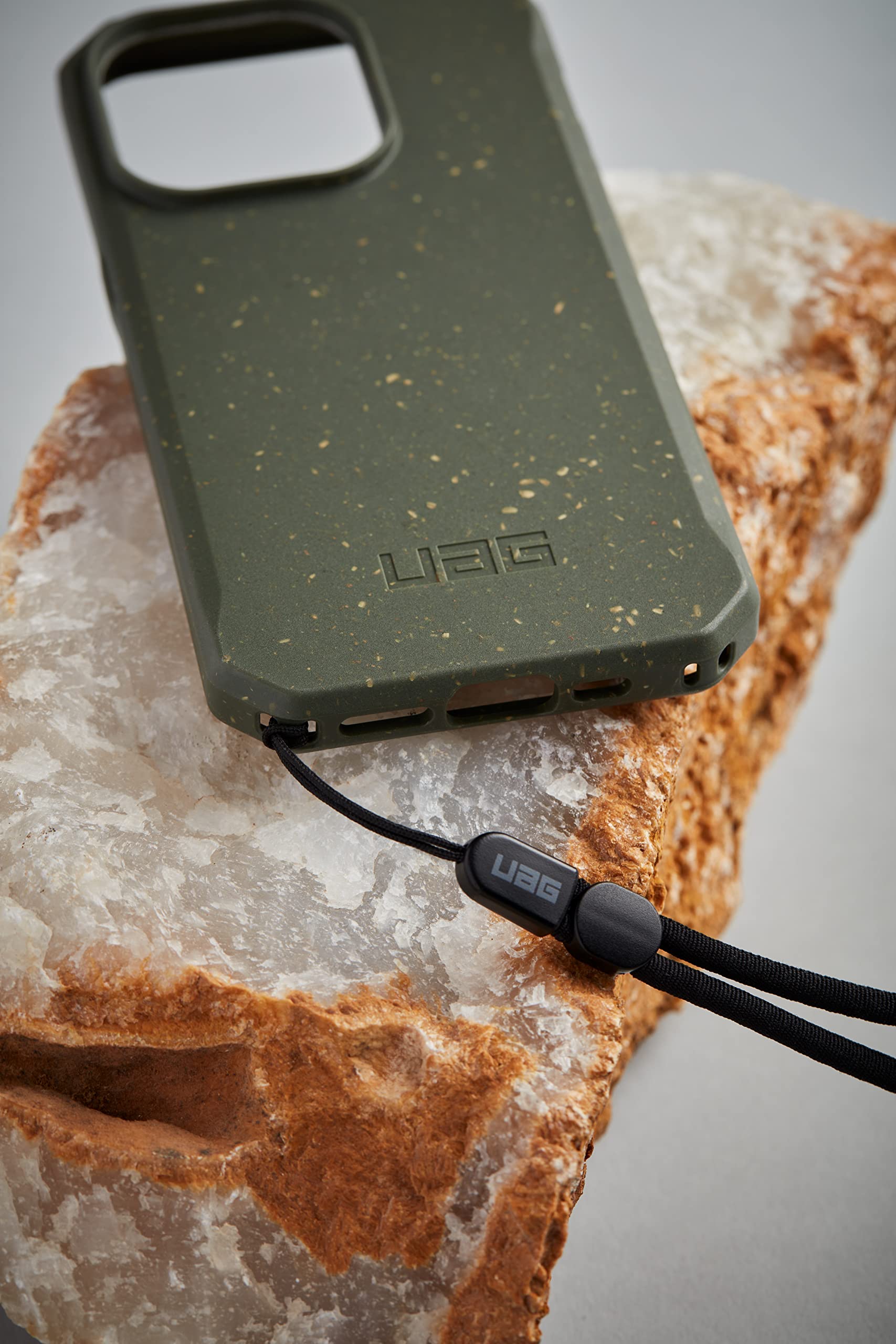 URBAN ARMOR GEAR UAG Designed for iPhone 14 Plus Case Black 6.7" Outback Bio Ultra Thin Eco-Friendly Protective Cover Fully Biodegradable and Compostable Compatible with Wireless Charging - Image 7