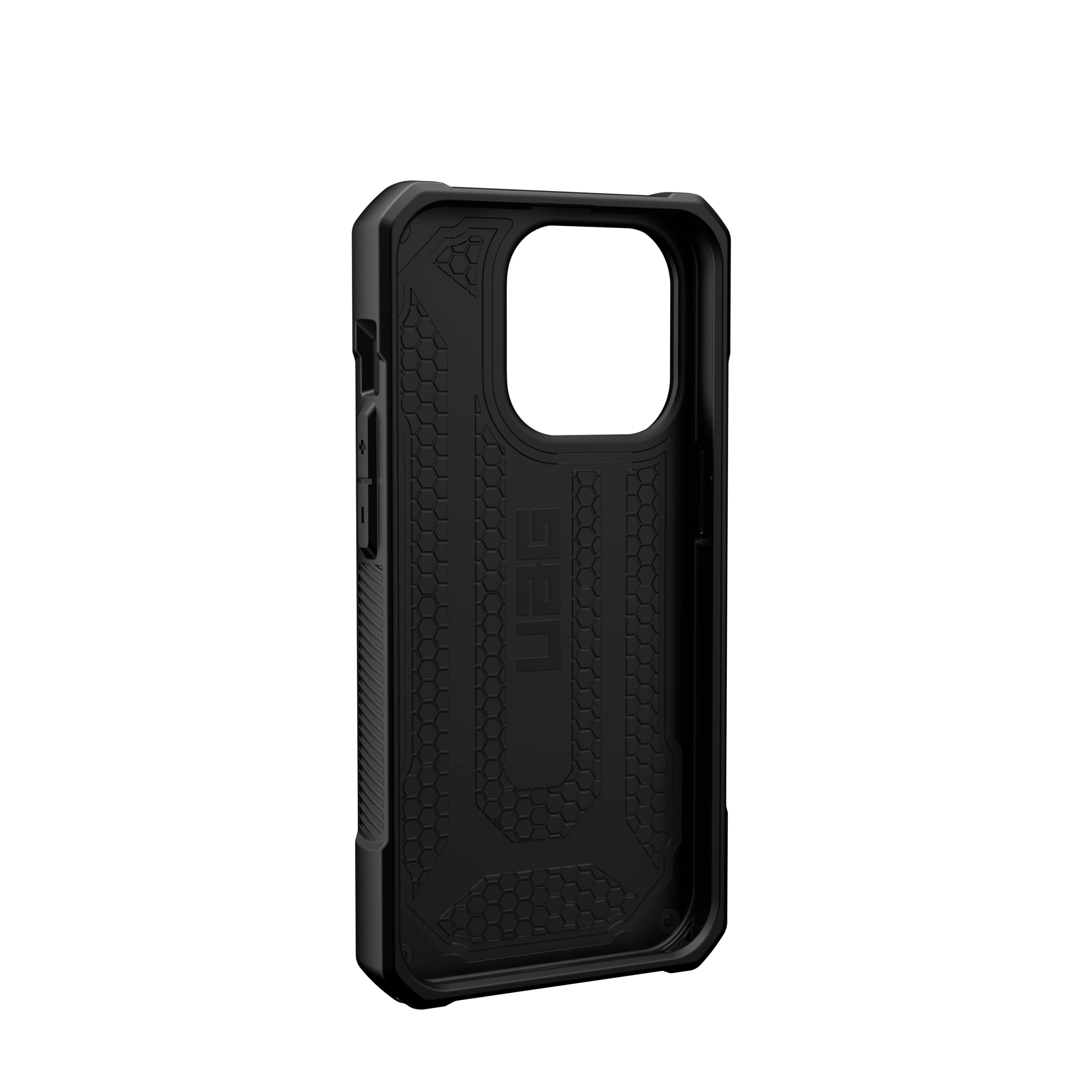 URBAN ARMOR GEAR UAG Designed for iPhone 14 Pro Case Black 6.1" Monarch Rugged Premium Protective Cover Lightweight Slim Shockproof Dropproof Compatible with Wireless Charging - Image 5