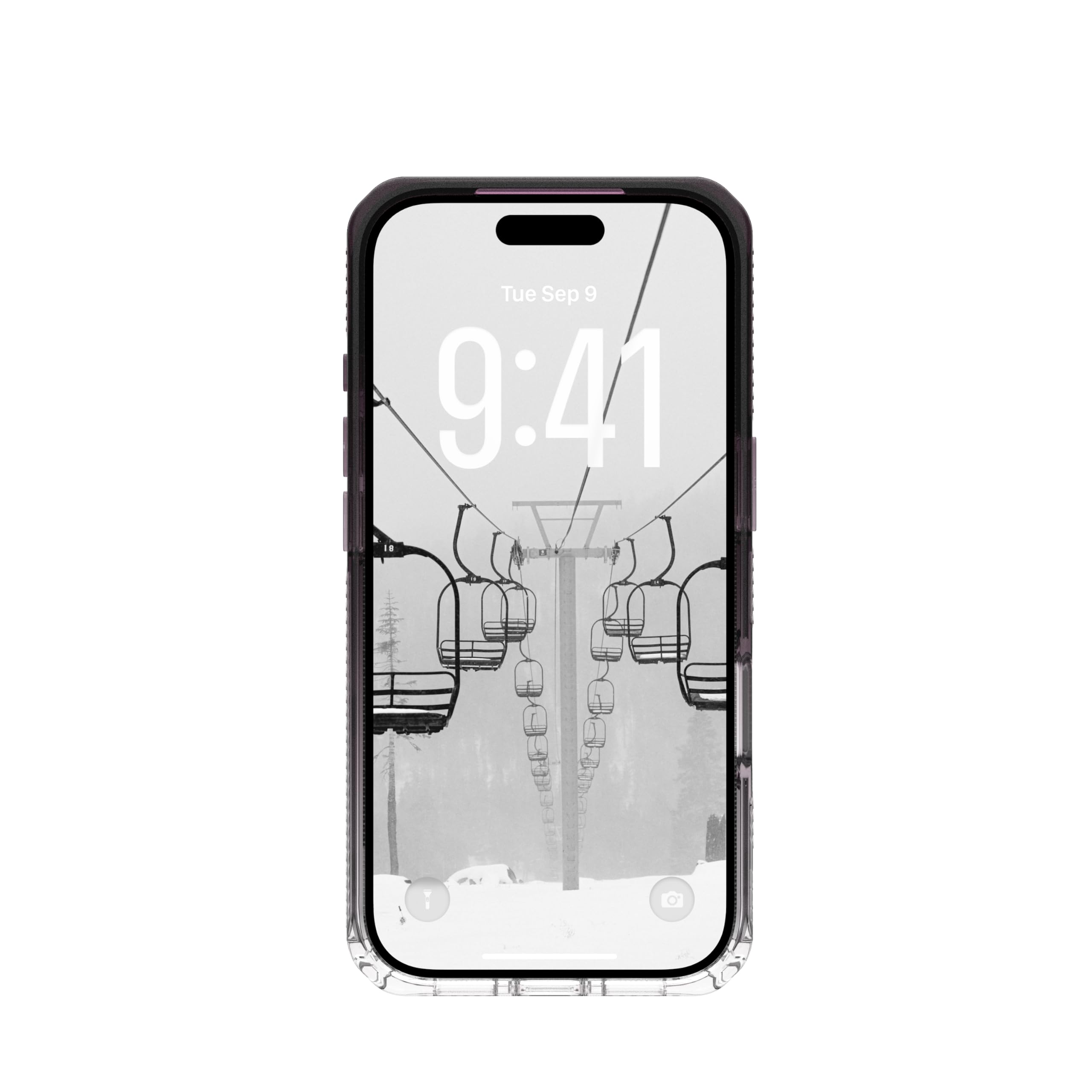 URBAN ARMOR GEAR UAG Designed for iPhone 17 Pro Case 6.3" Plyo Compatible with MagSafe Anti-Yellowing Transparent Protective Cover Bundle with Magnetic Ring Stand (Black/Clear Ombré + Black/Black) - Image 8