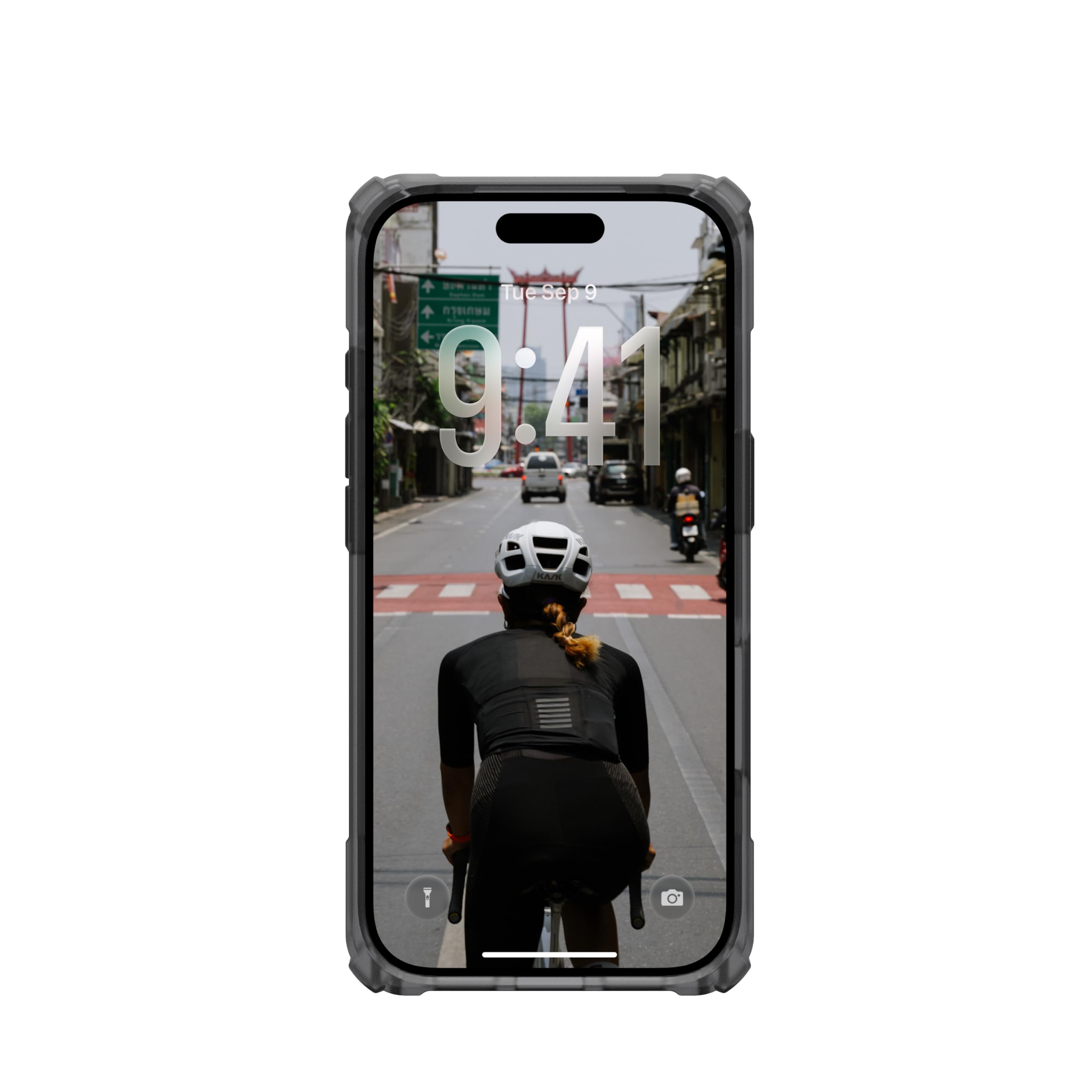 URBAN ARMOR GEAR UAG Designed for iPhone 17 Pro Case with Kickstand Plasma XTE - Compatible with MagSafe Transparent Military Grade Protective Cover, Ash/Titanium - Image 7