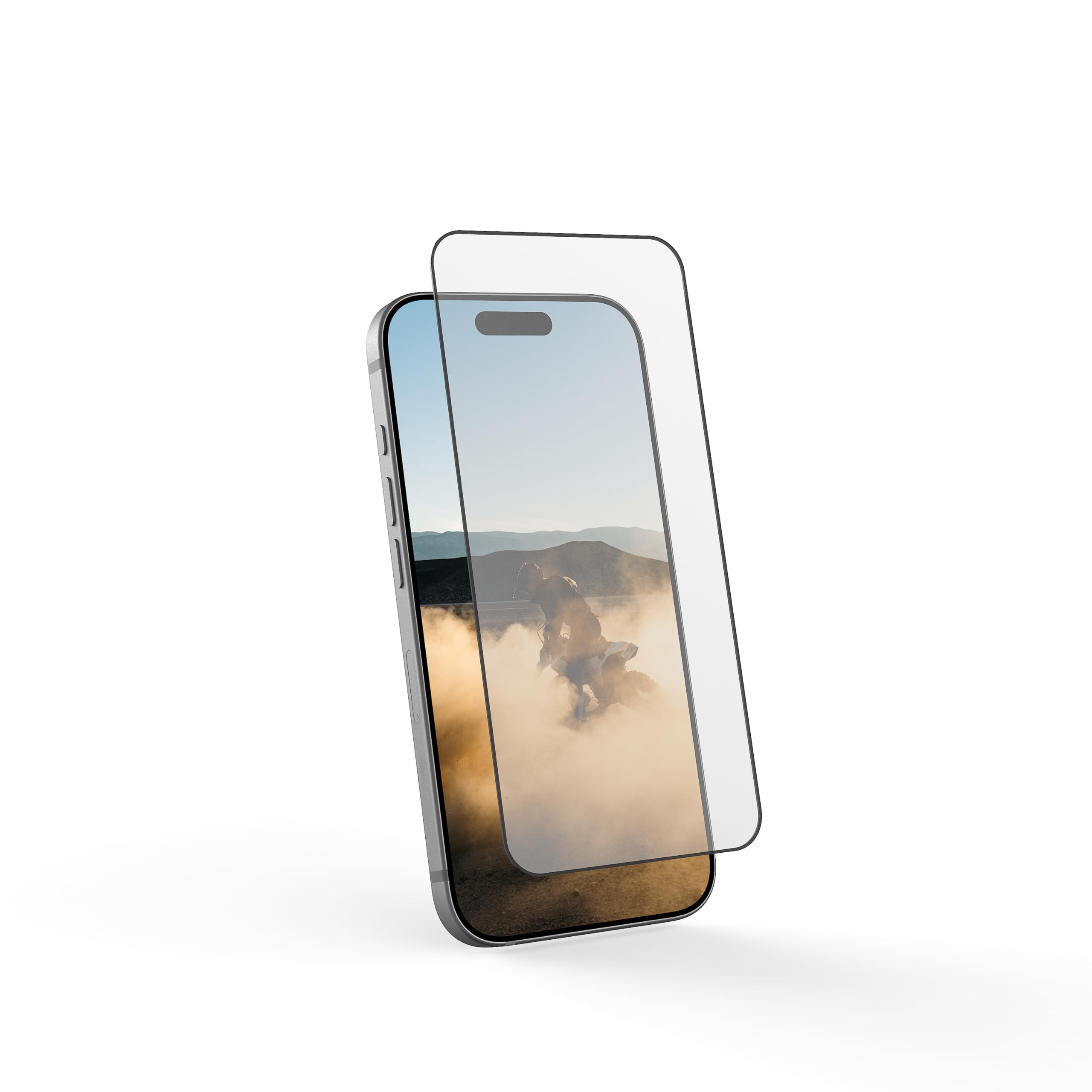 URBAN ARMOR GEAR UAG Designed for iPhone 17 Pro Screen Protector 6.3" Glass Shield Ultra - Anti-fingerprint HD Clarity Shatter Proof Tempered Glass,Clear - Image 8