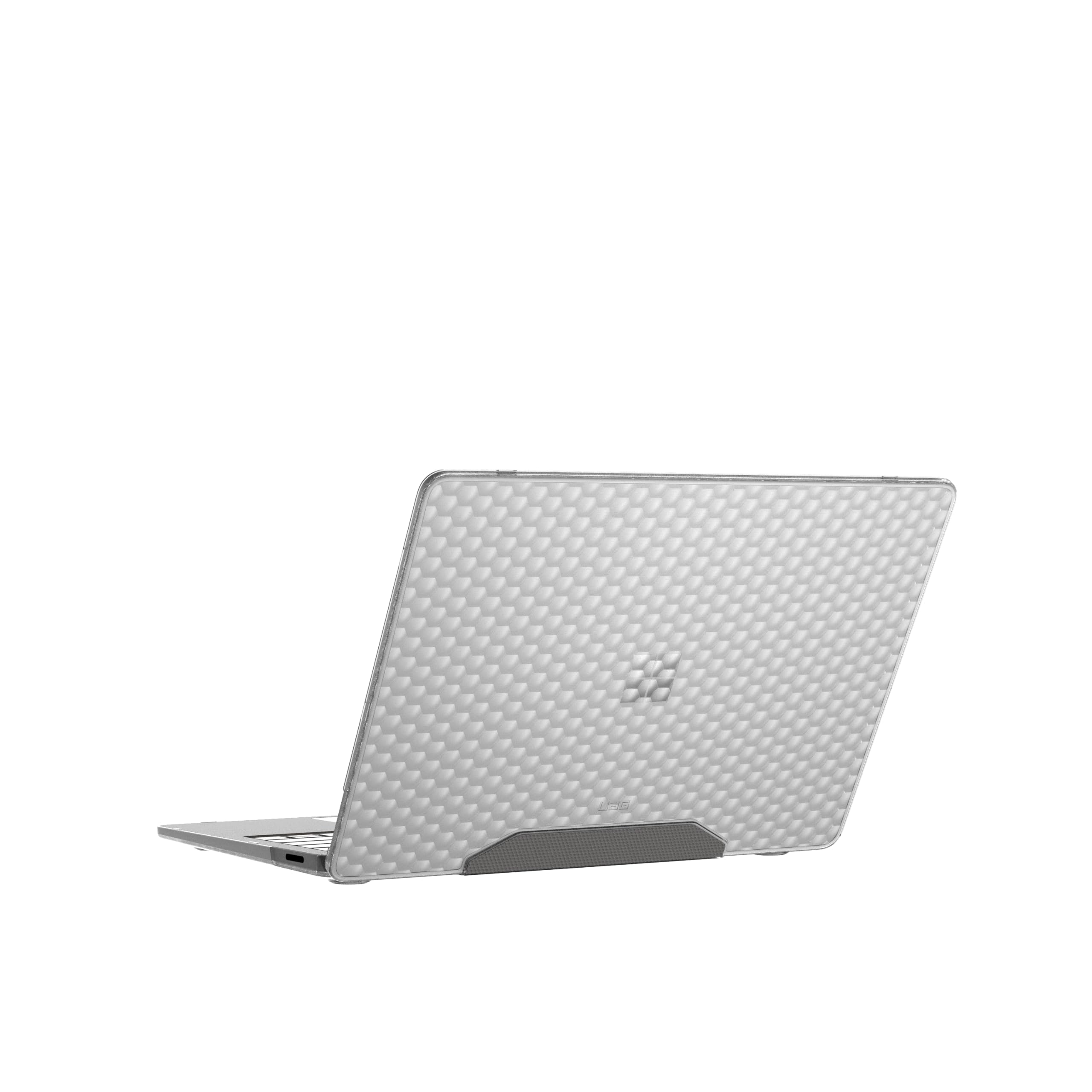 URBAN ARMOR GEAR UAG Designed for Microsoft Surface Laptop 13.8" 7th Edition Case Essential Armor - Hard Shell Scratch Resistant Transparent Clear Protective Cover, Ice - Image 7