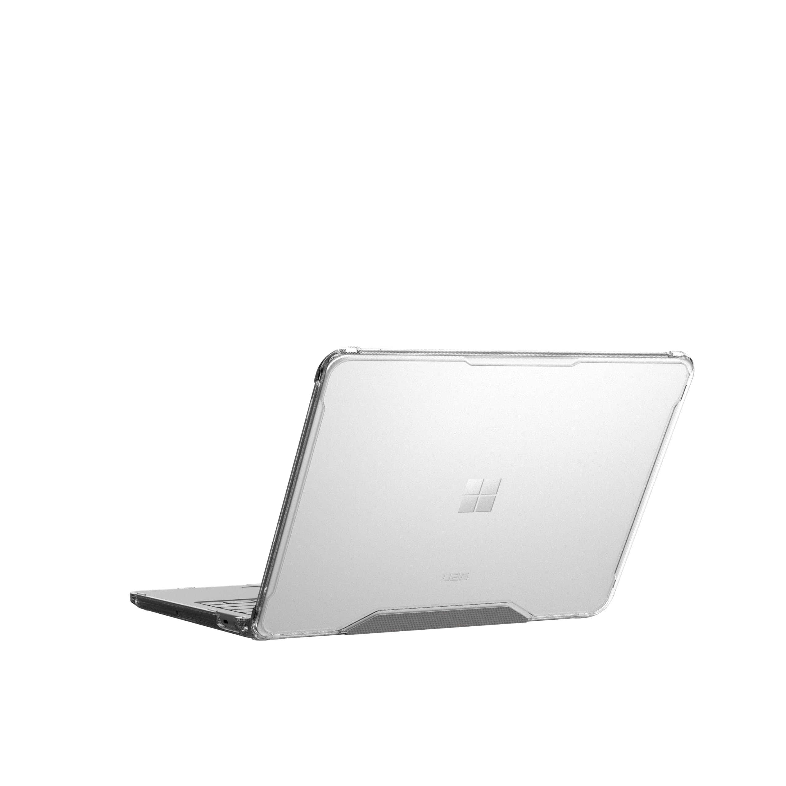 URBAN ARMOR GEAR UAG Designed for Microsoft Surface Laptop 13-inch (1st Edition) Case Plyo - Rugged Hard Shell One Piece Design Military Grade Transparent Clear Protective Cover, Ice - Image 4