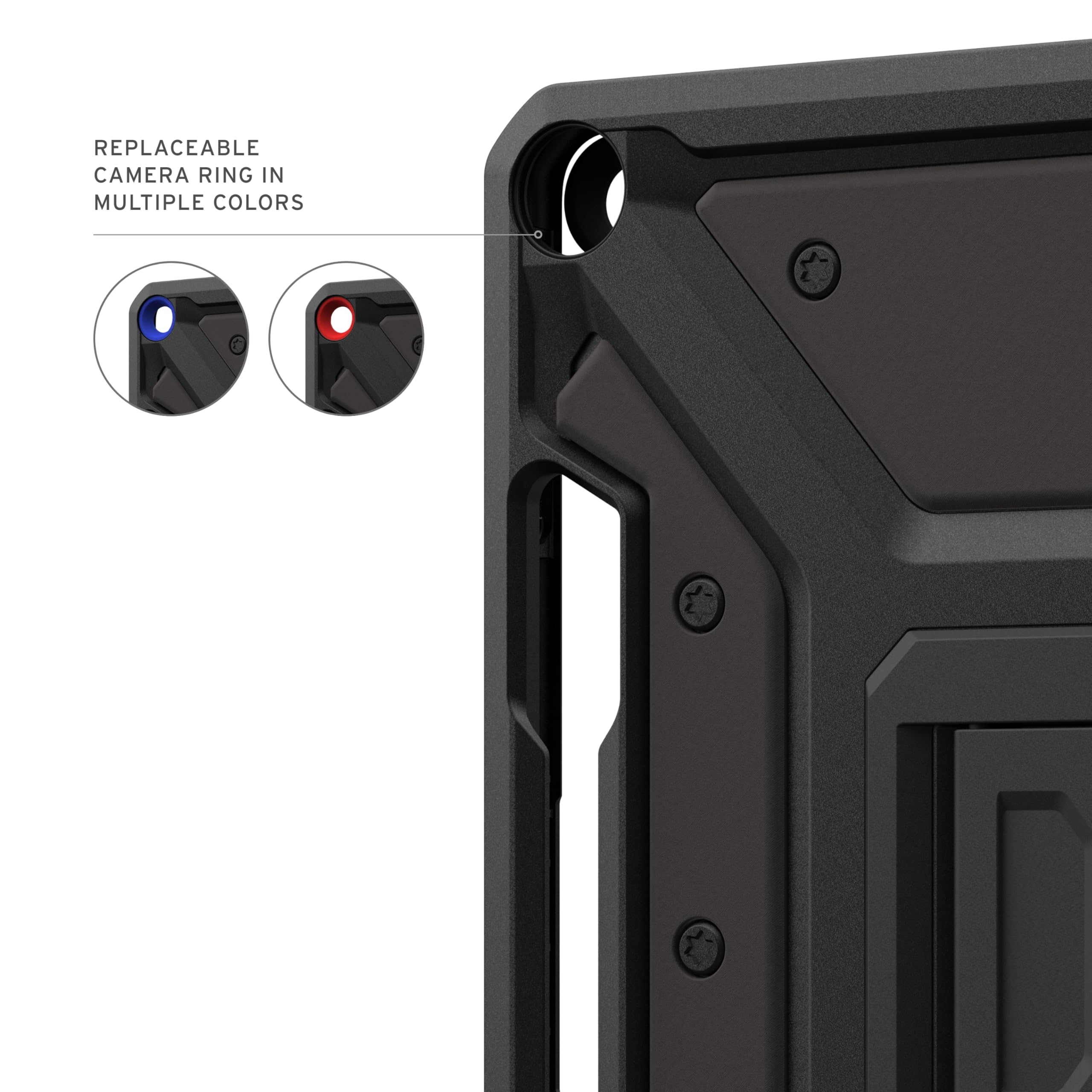 URBAN ARMOR GEAR UAG Designed for Microsoft Surface Pro 1st Edition 12" Case - Rugged Protective Cover with Multi-Angle Built-in Kickstand & Pen Holder Military Grade Drop Proof, Metropolis SE Black - Image 7