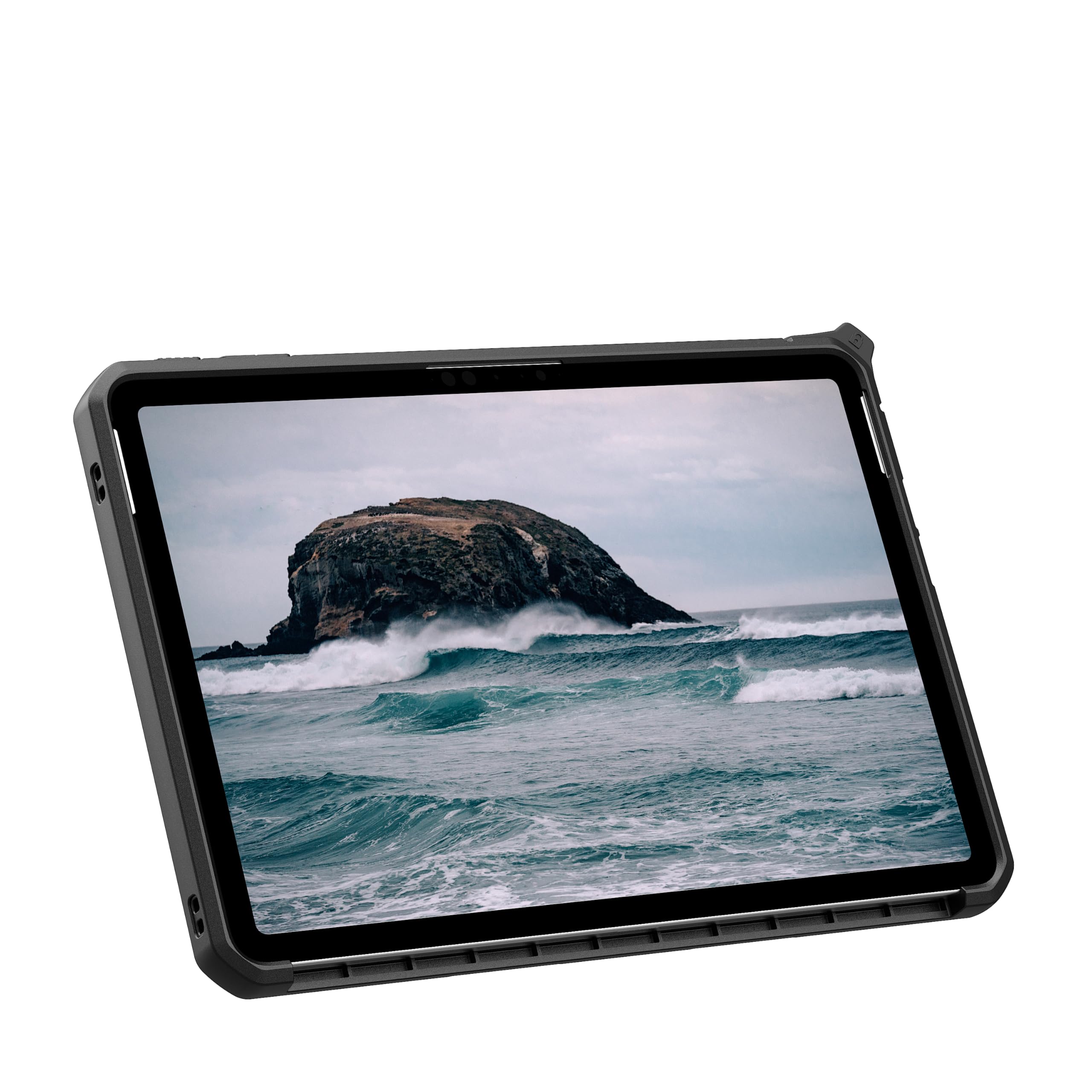 URBAN ARMOR GEAR UAG Designed for Microsoft Surface Pro 1st Edition 12" Case - Rugged Protective Cover with Multi-Angle Built-in Kickstand & Pen Holder Military Grade Drop Proof, Metropolis SE Black - Image 8