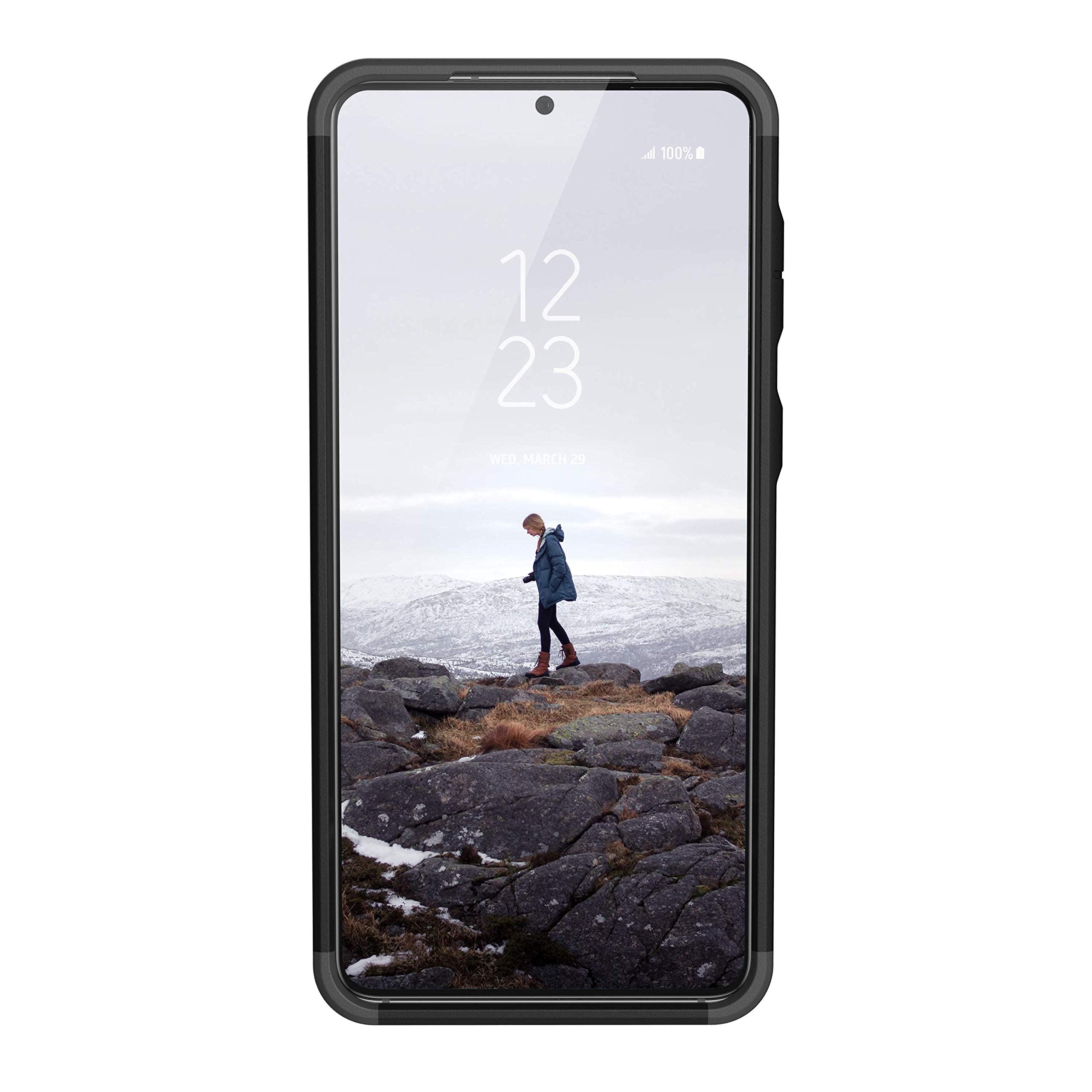 URBAN ARMOR GEAR UAG Designed for Samsung Galaxy S21 Plus Case Purple Eggplant Sleek Ultra-Thin Shock-Absorbent Civilian Protective Cover, [6.7 inch Screen] - Image 8