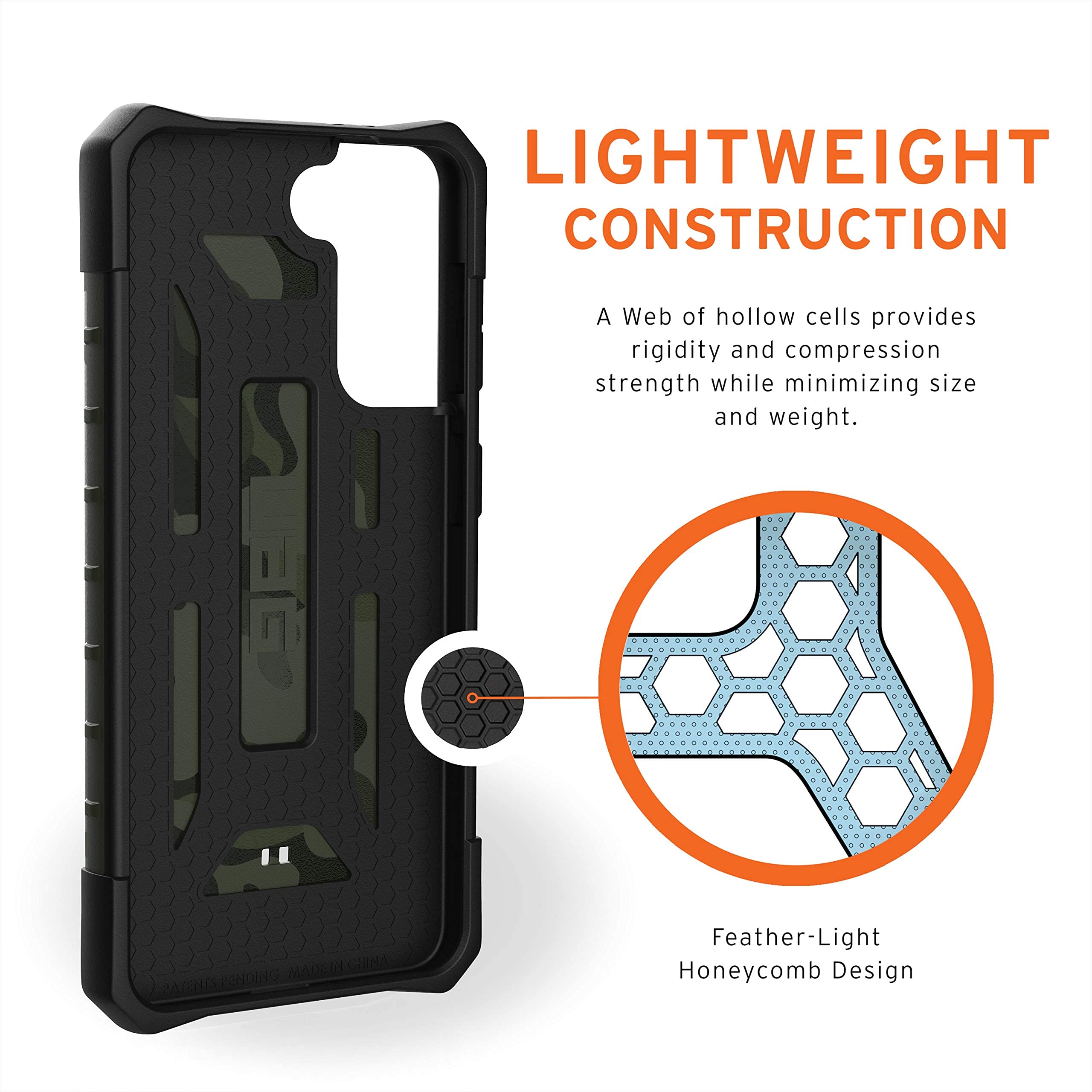 URBAN ARMOR GEAR UAG Designed for Samsung Galaxy S21 Plus Case Camo Forest Rugged Lightweight Slim Shockproof Pathfinder SE Protective Cover, [6.7 inch Screen] - Image 6