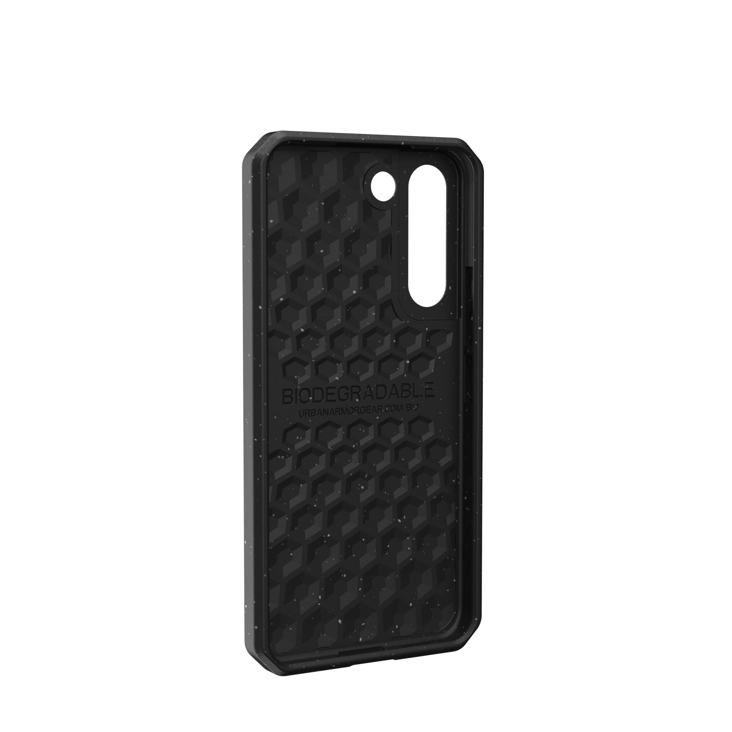 URBAN ARMOR GEAR UAG Designed for Samsung Galaxy S22 Case Black 100% Biodegradable, Compostable, Mindful Eco-Friendly Ultra Slim Outback Biodegradable Protective Cover, [6.1 inch Screen] - Image 6