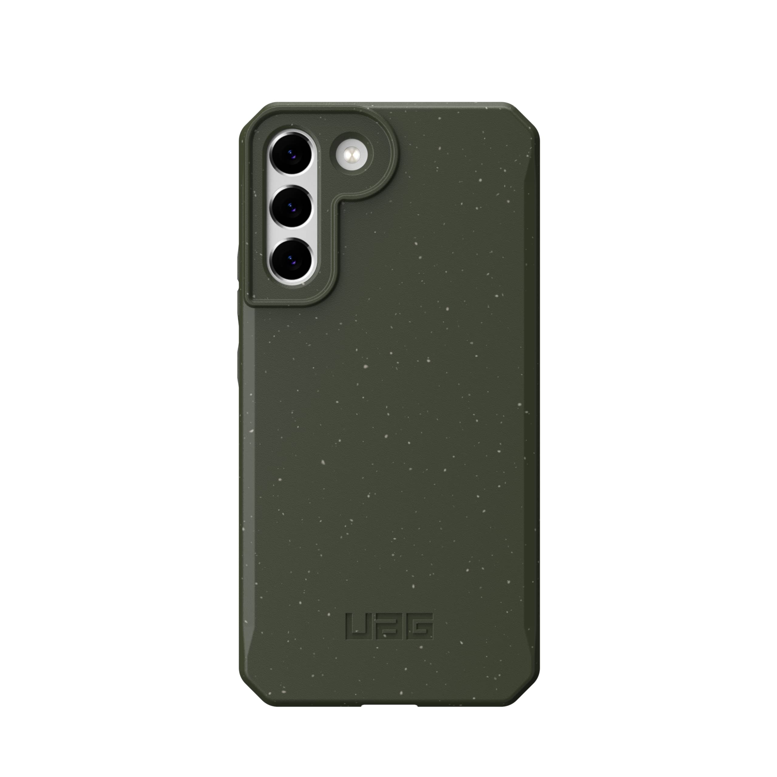URBAN ARMOR GEAR UAG Designed for Samsung Galaxy S22 Plus Case Green Olive 100% Biodegradable, Compostable, Mindful Eco-Friendly Ultra Slim Outback Biodegradable Protective Cover, [6.6 inch Screen] - Image 4