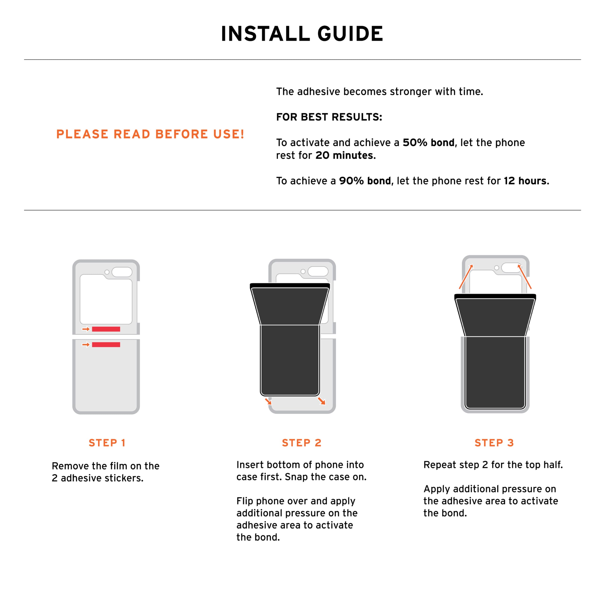 URBAN ARMOR GEAR UAG Designed for Samsung Galaxy Z Flip 7 FE/Flip 6 Case Plyo Ice, Rugged Anti-Yellowing Transparent Clear Military Grade Dropproof Slim Protective Cover - Image 3