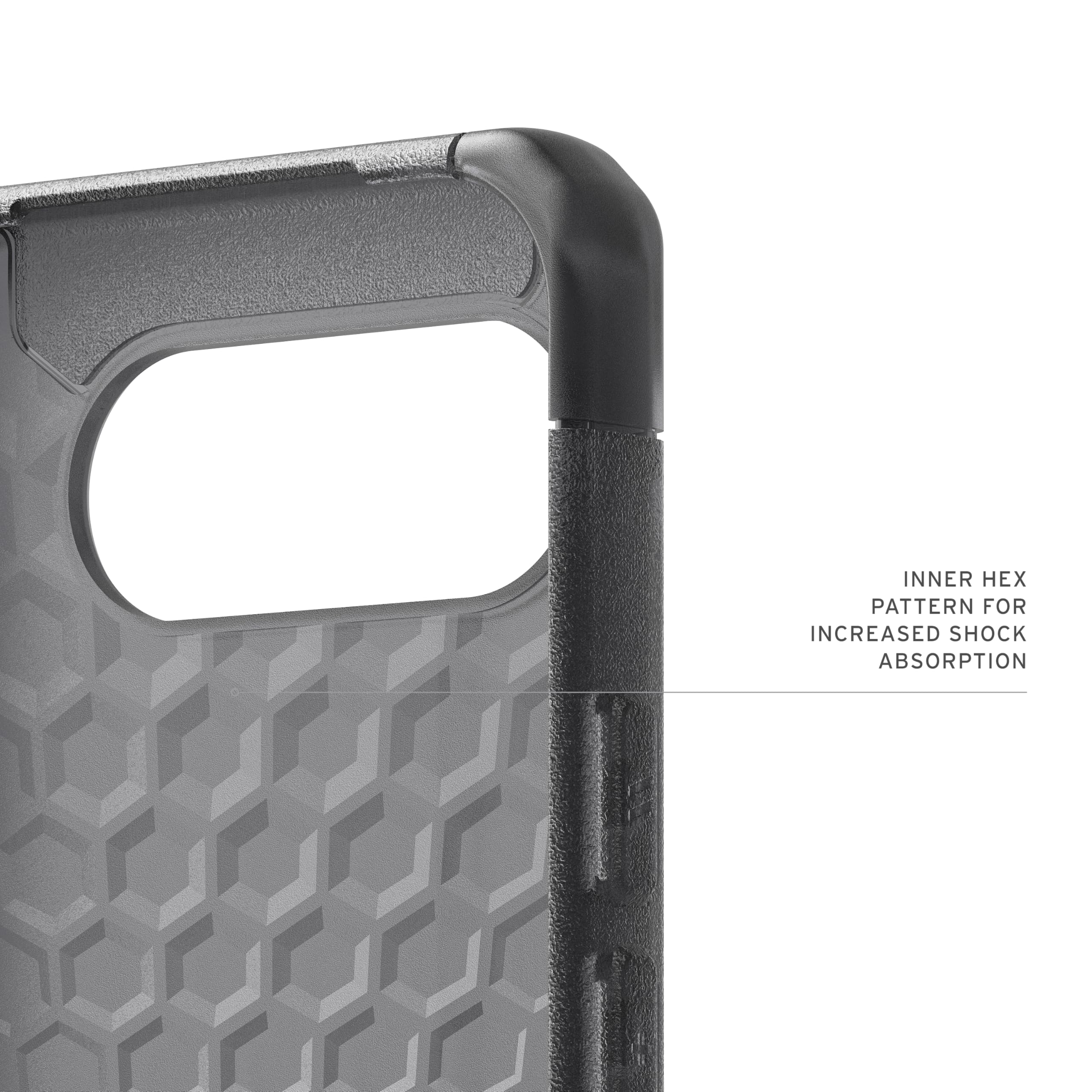 URBAN ARMOR GEAR UAG Made for Google Pixel 10a Case Scout - Rugged Anti-Slip Military Grade Dropproof Protective Cover, Translucent Ash - Image 5