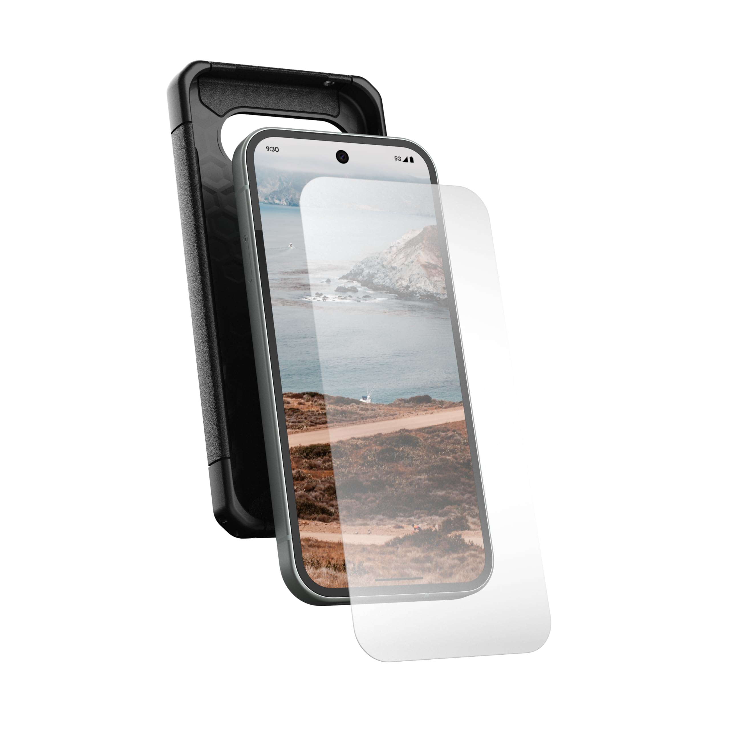 URBAN ARMOR GEAR UAG Made for Google Pixel 10a Screen Protector Glass Shield - Anti-fingerprint Ultra Clear HD Shatter Proof Tempered Class - Image 6