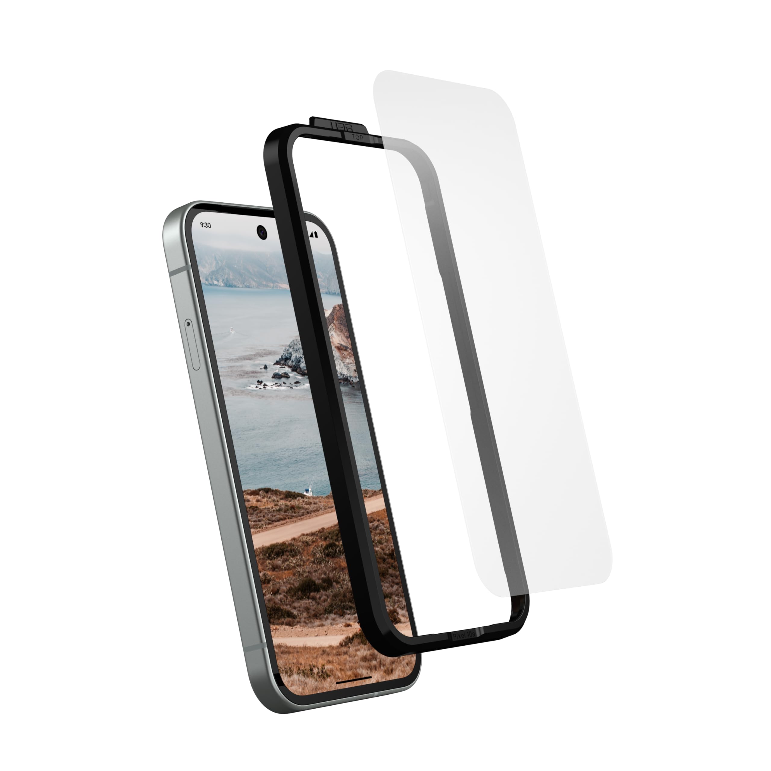 URBAN ARMOR GEAR UAG Made for Google Pixel 10a Screen Protector Glass Shield - Anti-fingerprint Ultra Clear HD Shatter Proof Tempered Class - Image 7