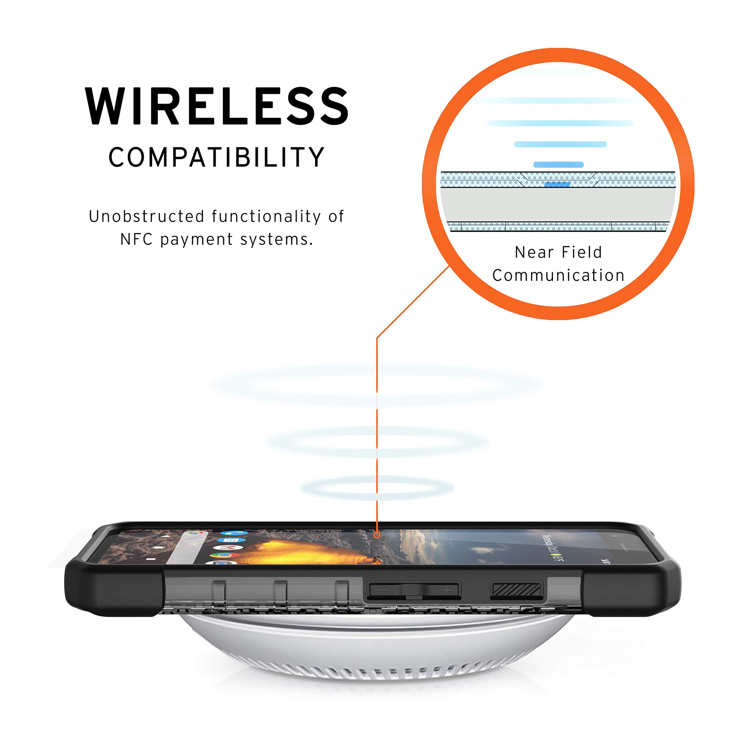 URBAN ARMOR GEAR UAG Made for Google Pixel 4 [5.7-inch Screen] Plasma Feather-Light Rugged [Ice] Military Drop Tested Case - Image 4