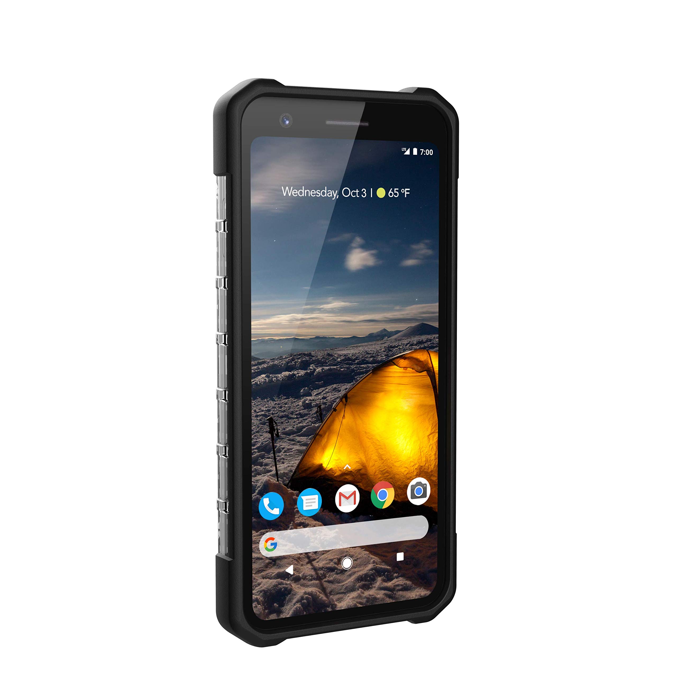 URBAN ARMOR GEAR UAG Made for Google Pixel 4 [5.7-inch Screen] Plasma Feather-Light Rugged [Ice] Military Drop Tested Case - Image 7
