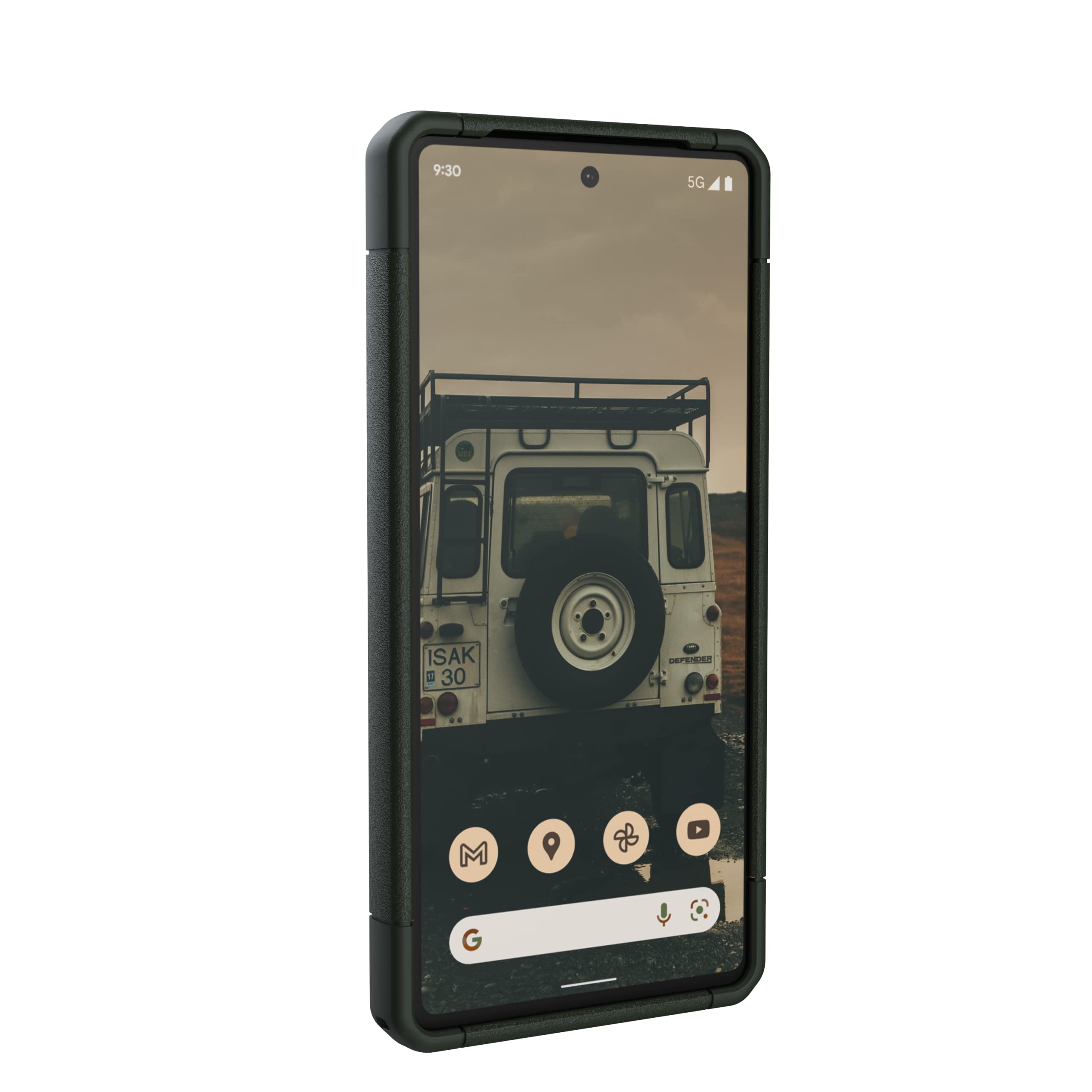 URBAN ARMOR GEAR UAG Made for Google Pixel 7 Case 5G 6.3" Scout Green Olive Drab Lightweight Rugged Premium Impact Resistant Military Drop Tested Protective Cover - Image 4