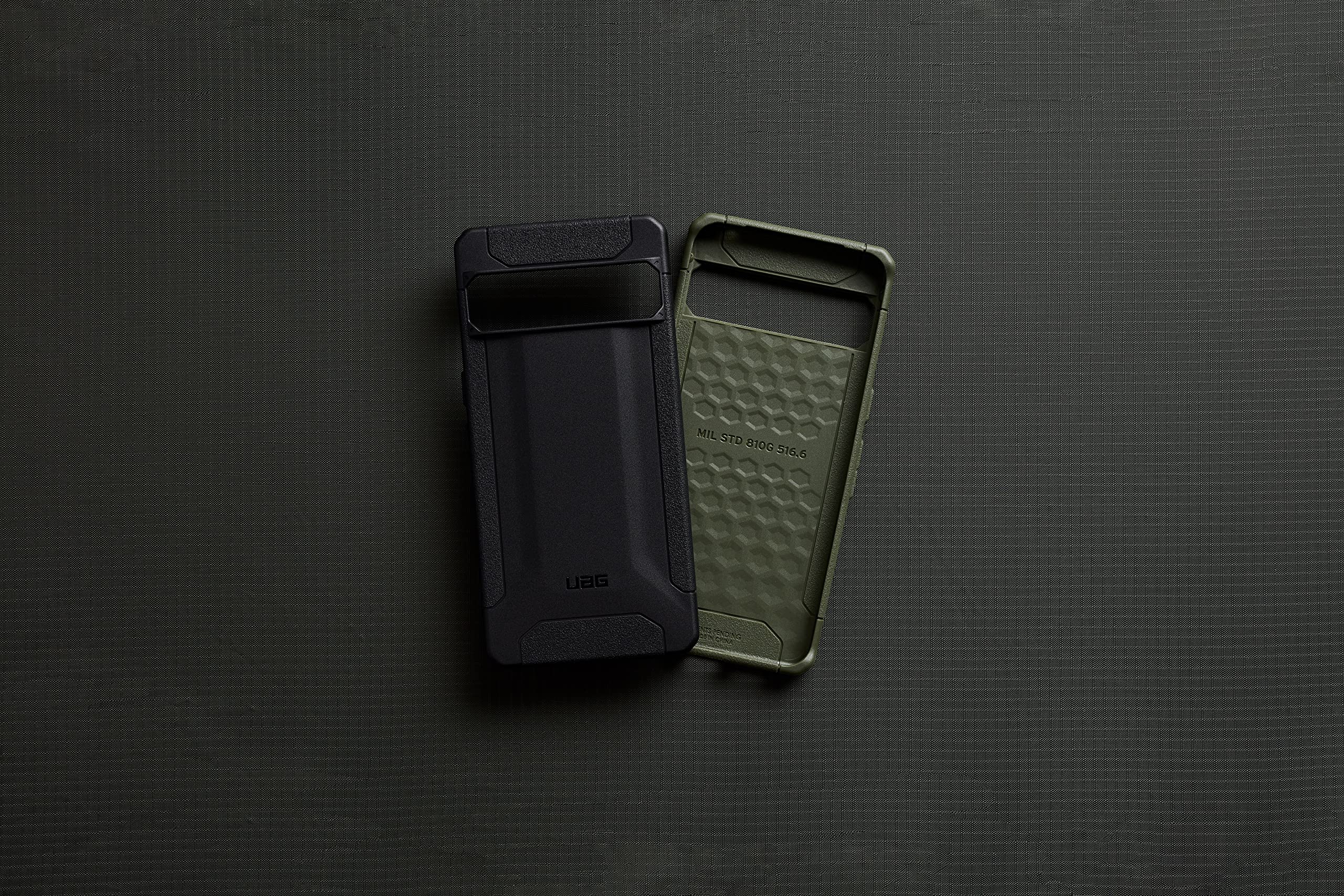 URBAN ARMOR GEAR UAG Made for Google Pixel 7 Pro Case 5G 6.7" Scout Black Lightweight Rugged Premium Impact Resistant Military Drop Tested Protective Cover - Image 8