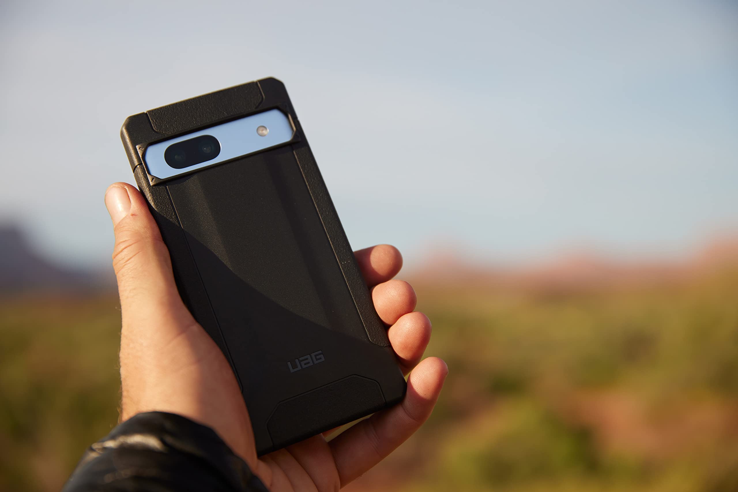 URBAN ARMOR GEAR UAG Made for Google Pixel 7A 5G Case Scout Mallard, Premium Rugged Lightweight TPU Dropproof Shockproof Scratch Resistant Non-Slip Full Body Heavy Duty Protective Cover - Image 5