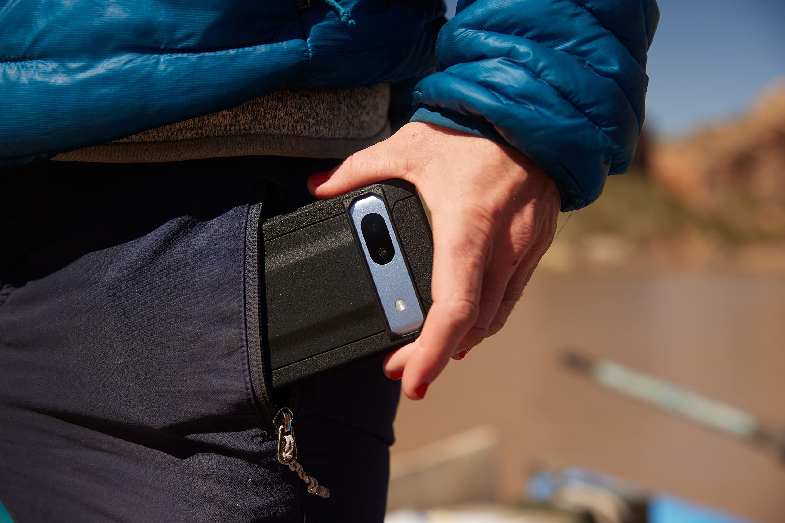 URBAN ARMOR GEAR UAG Made for Google Pixel 7A 5G Case Scout Mallard, Premium Rugged Lightweight TPU Dropproof Shockproof Scratch Resistant Non-Slip Full Body Heavy Duty Protective Cover - Image 7