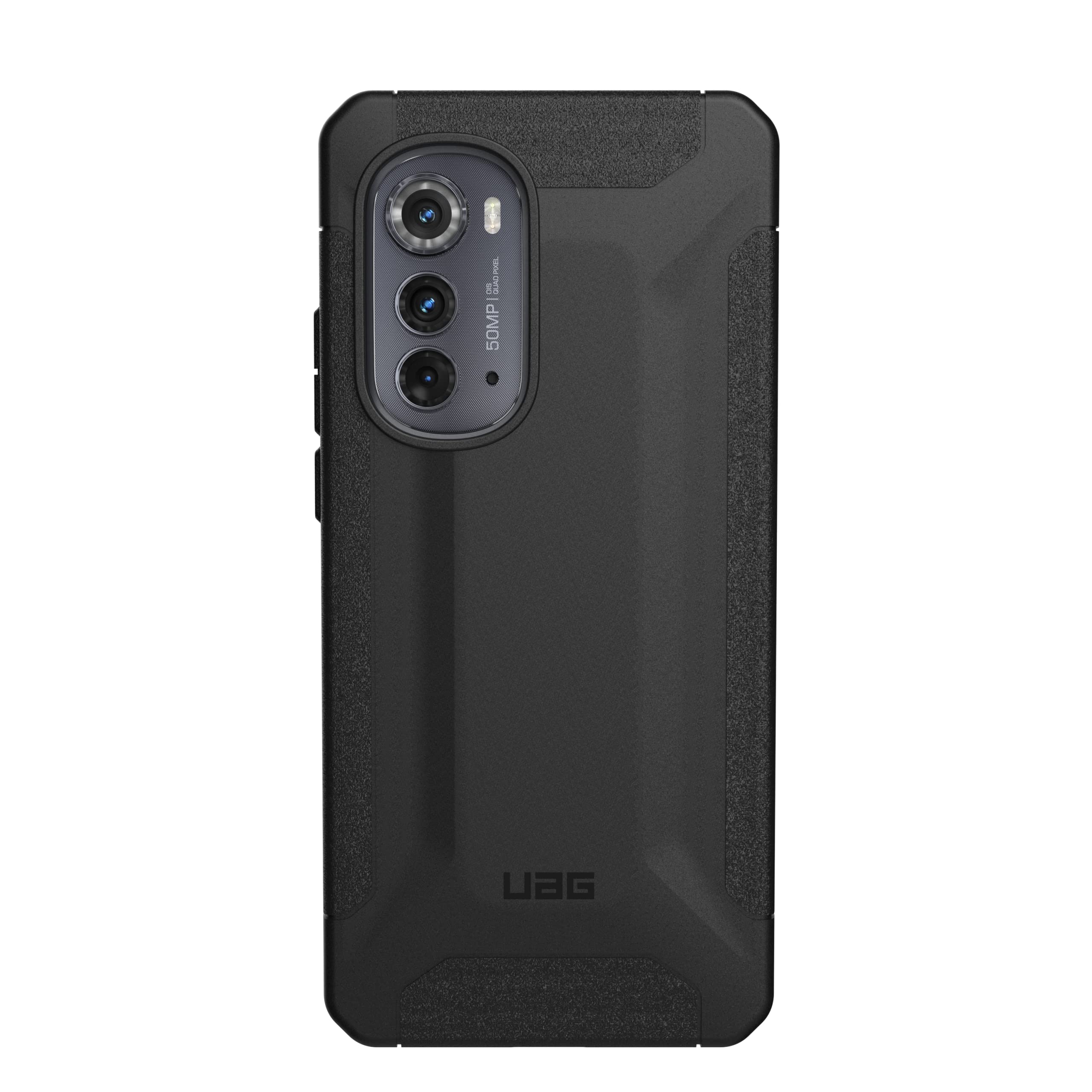 URBAN ARMOR GEAR UAG Made for Motorola Moto Edge 5G Case 2022 (USA & CA Models Only) 6.6" Scout Black Rugged Sleek Shockproof Lightweight Antimicrobial Military Drop Tested Protective Cover - Image 4