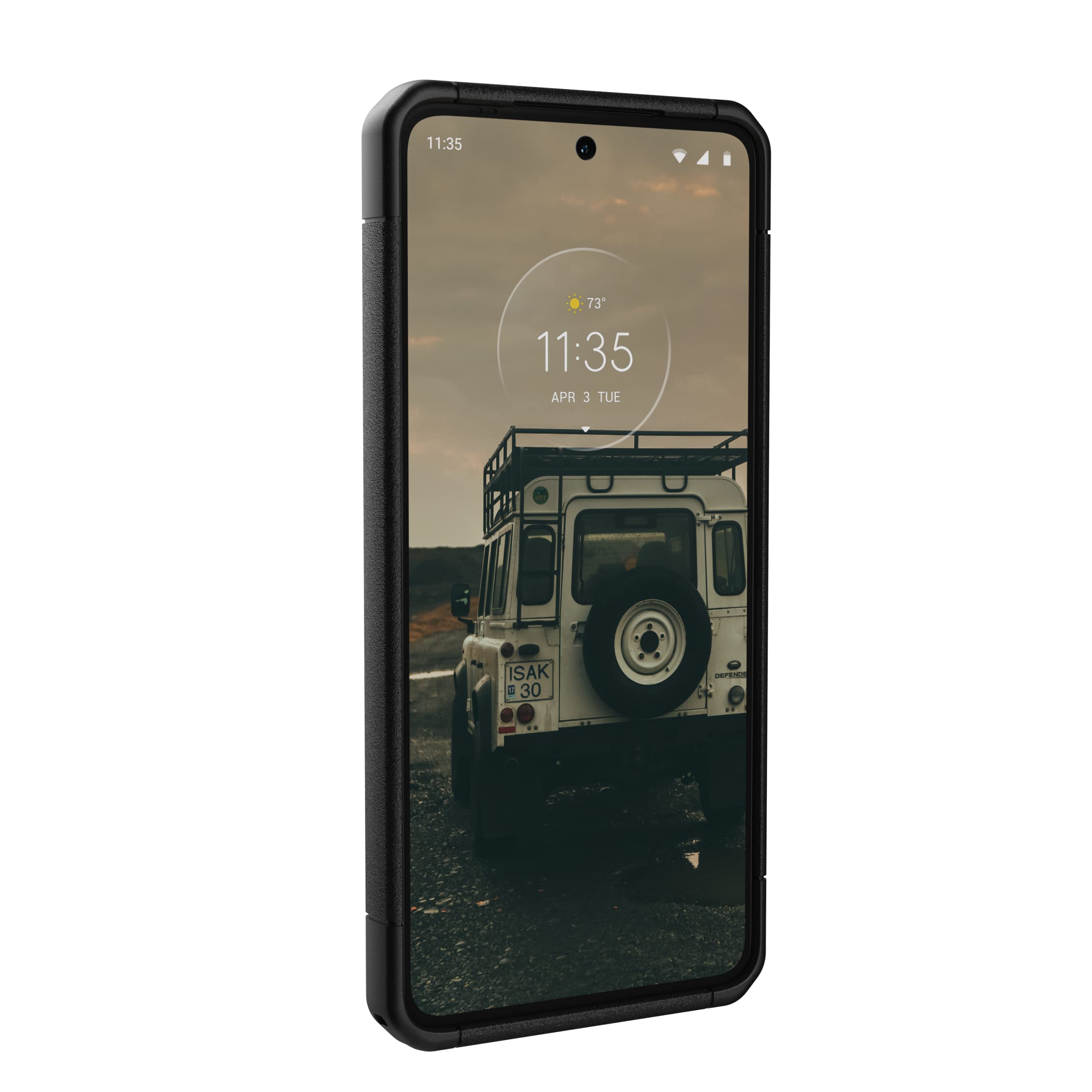 URBAN ARMOR GEAR UAG Made for Motorola Moto Edge 5G Case 2022 (USA & CA Models Only) 6.6" Scout Black Rugged Sleek Shockproof Lightweight Antimicrobial Military Drop Tested Protective Cover - Image 5