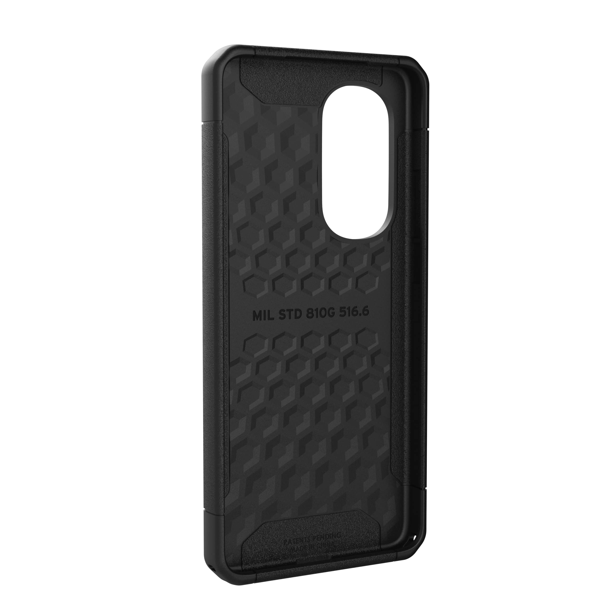 URBAN ARMOR GEAR UAG Made for Motorola Moto Edge 5G Case 2022 (USA & CA Models Only) 6.6" Scout Black Rugged Sleek Shockproof Lightweight Antimicrobial Military Drop Tested Protective Cover - Image 7