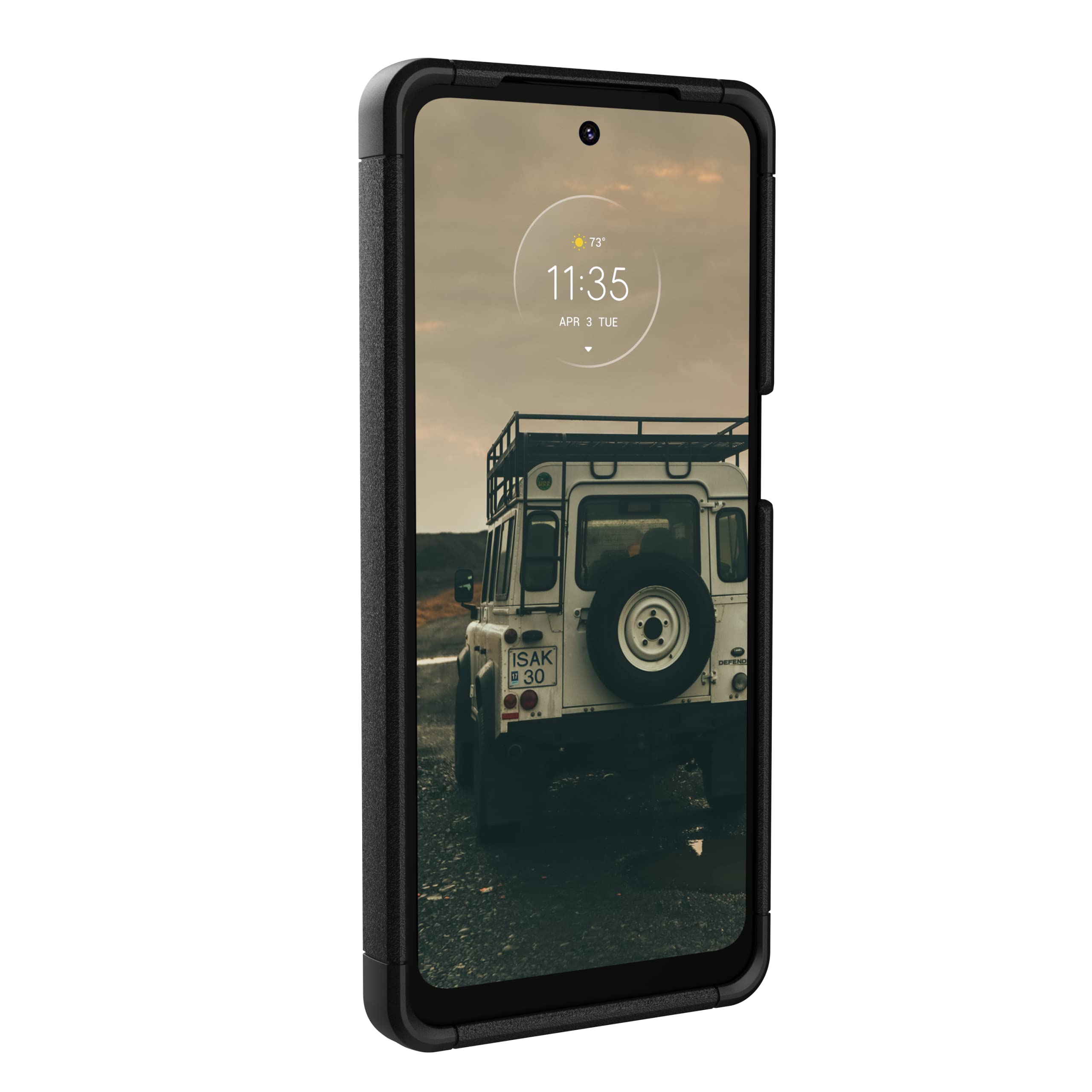 URBAN ARMOR GEAR UAG Made for Motorola Moto G 5G Case (XT2213) (2022) (USA & CA Models Only) Scout Black Rugged Sleek Shockproof Lightweight Military Drop Tested Protective Cover, 6.5 inch Screen - Image 4