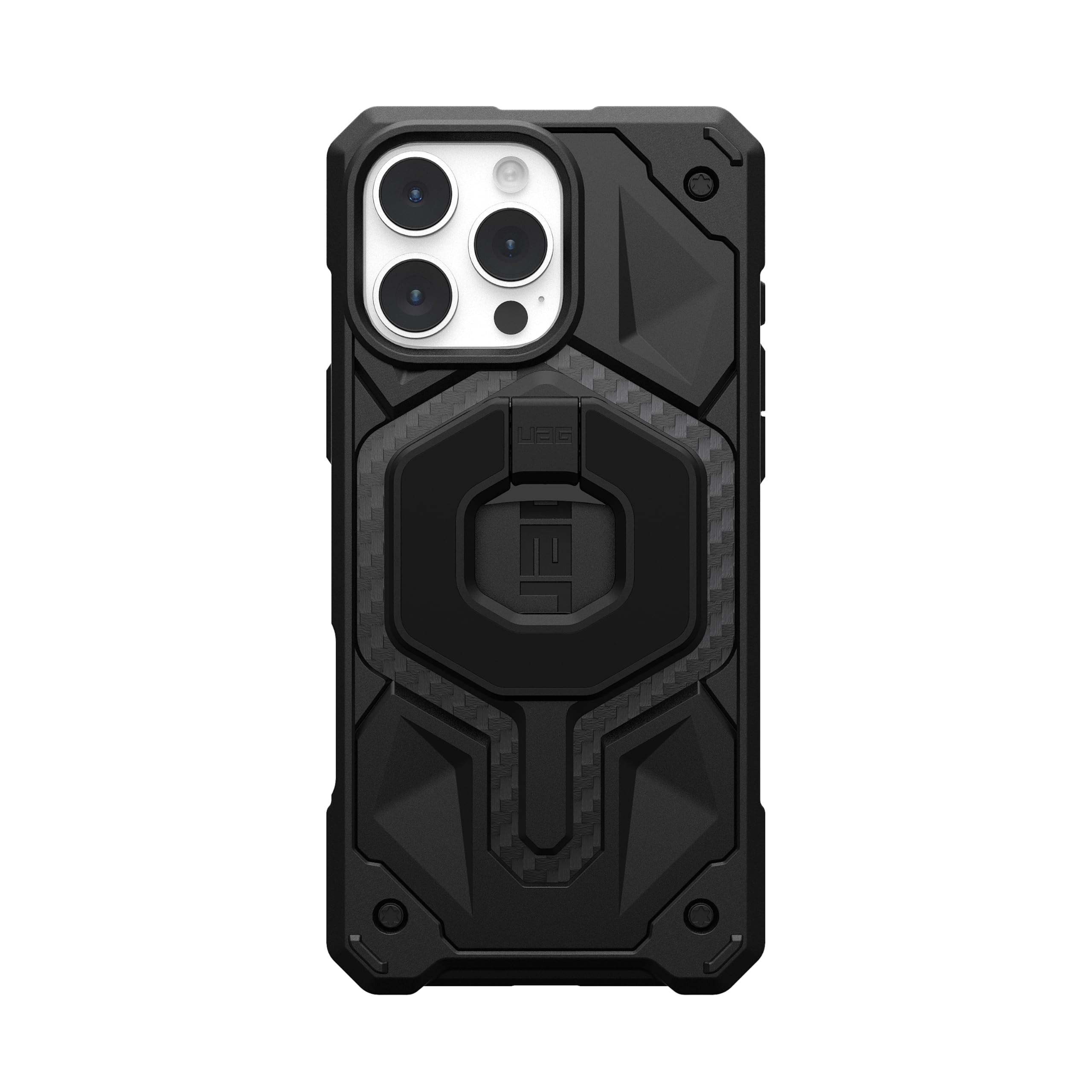 URBAN ARMOR GEAR UAG Magnetic Ring Stand Monarch Mag2 w/Built-in Bottle Opener - Ultra-Strong Double Magnet MagSafe Compatible Metal Phone Ring Grip 360 Rotation Multi-Functional Kickstand, Black - Image 5