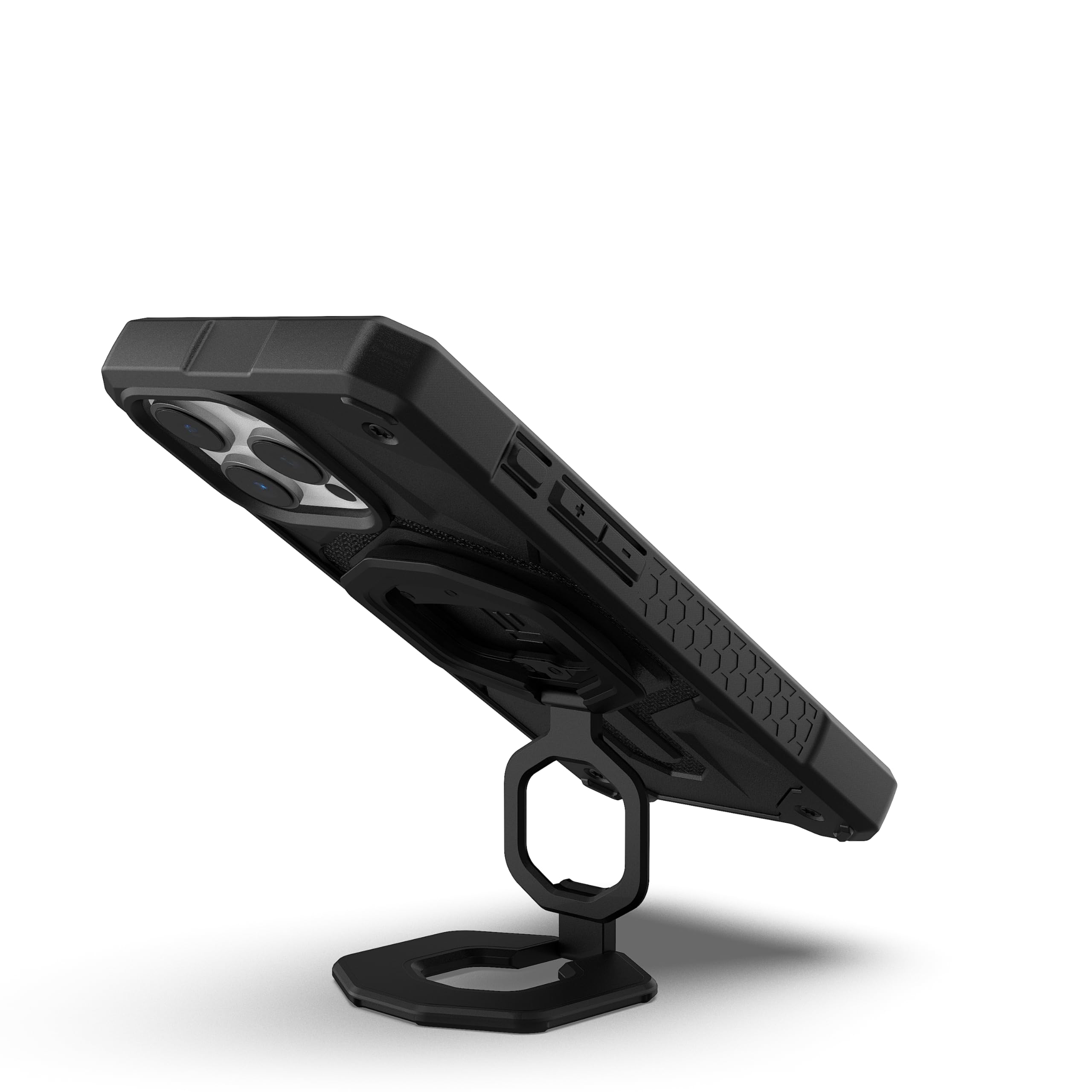 URBAN ARMOR GEAR UAG Magnetic Ring Stand Monarch Mag2 w/Built-in Bottle Opener - Ultra-Strong Double Magnet MagSafe Compatible Metal Phone Ring Grip 360 Rotation Multi-Functional Kickstand, Black - Image 8