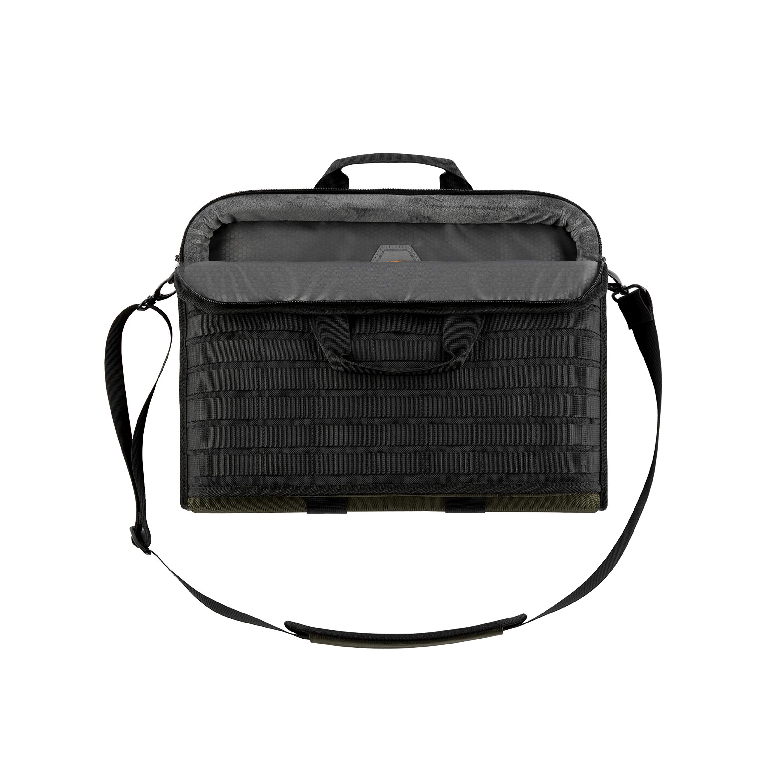 URBAN ARMOR GEAR UAG Tactical 14-inch Slim Brief, fits Most Devices up to 13-inch to 14-inch, Rugged Protective Slim Secure Laptop Tablet Carrying Bag with Shoulder Strap, Olive - Image 9